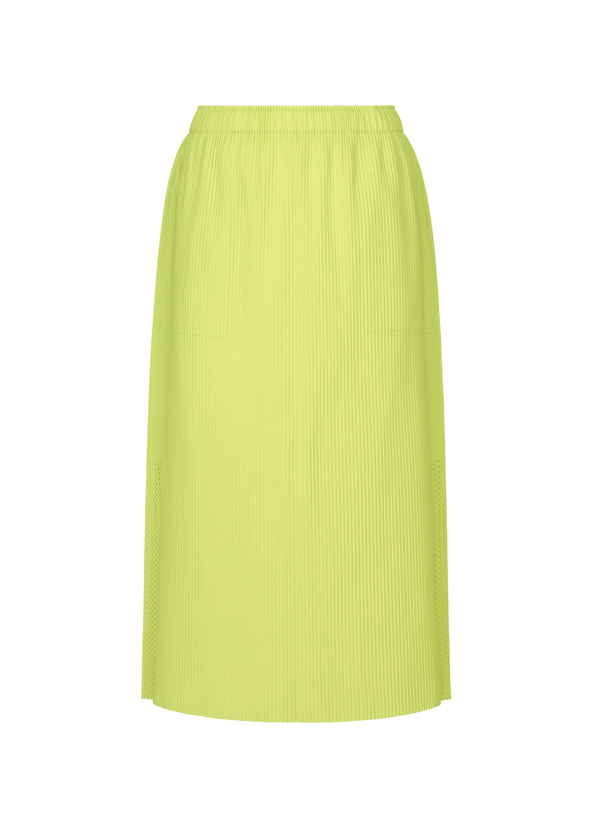Issey Miyake Mesh Pleats sukně černá