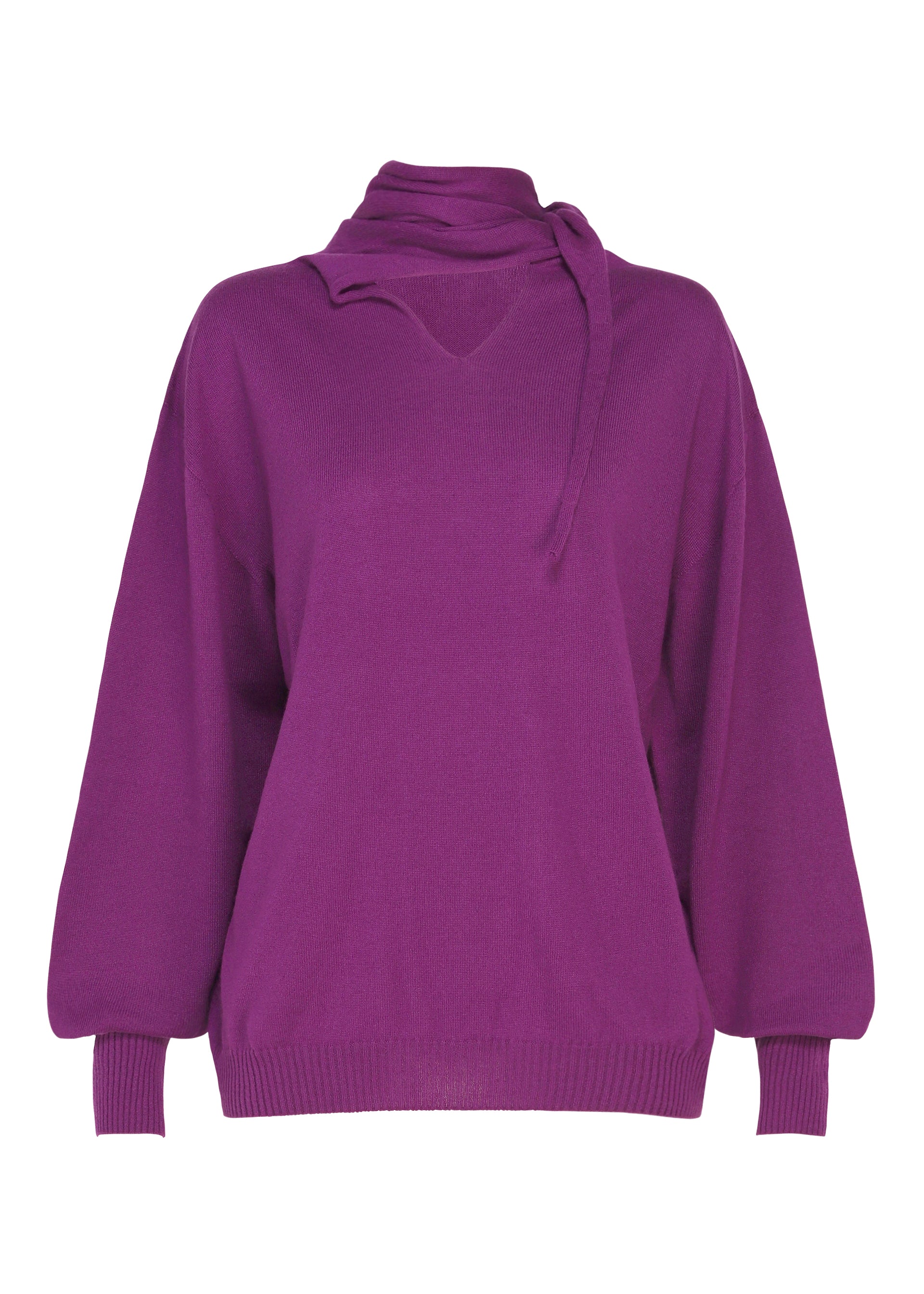 Issey Miyake Silk Cashmere Knit svetr Light Gray hedvábí