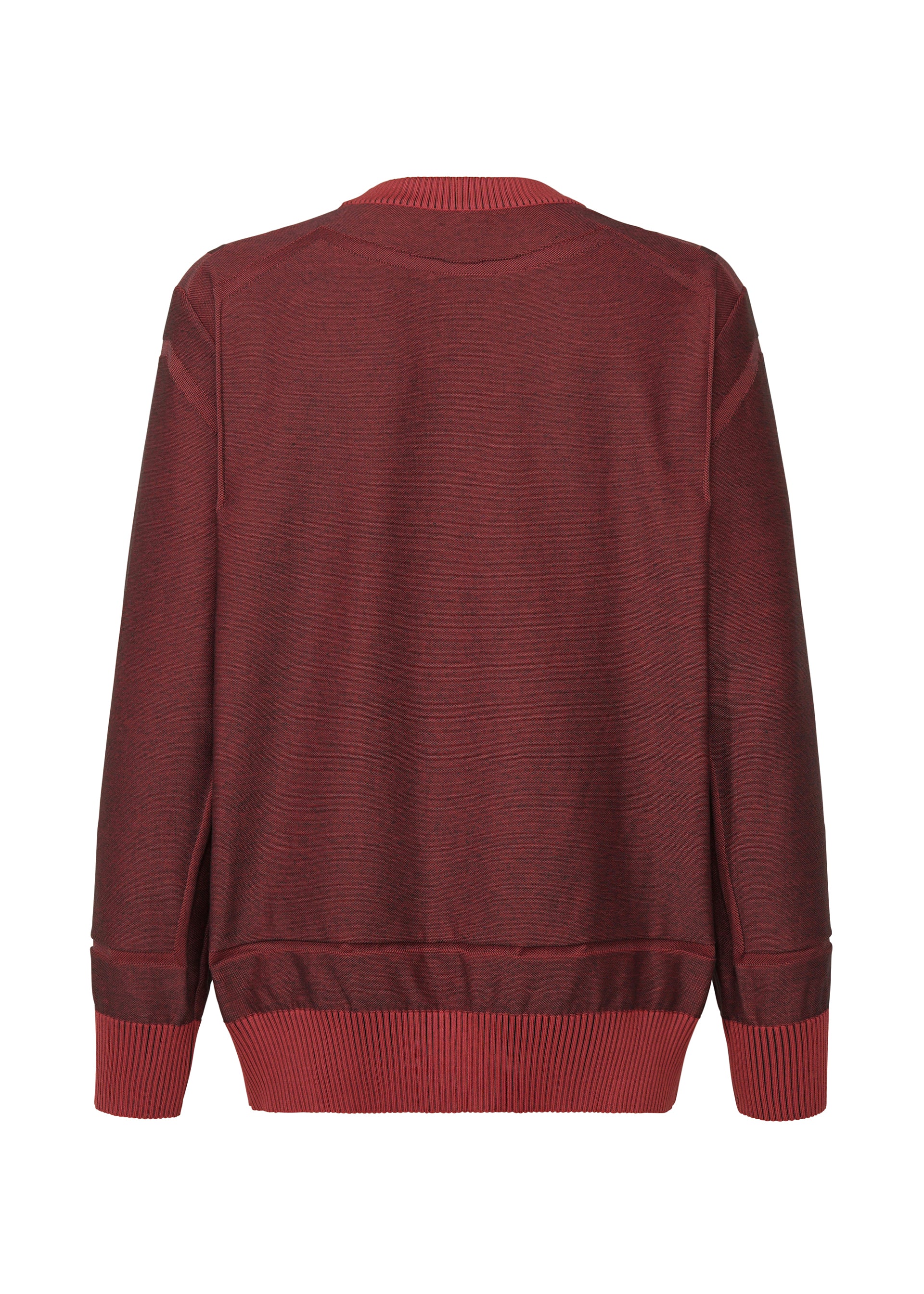 Issey Miyake Type-K 005 svetr šedý s dlouhým rukávem