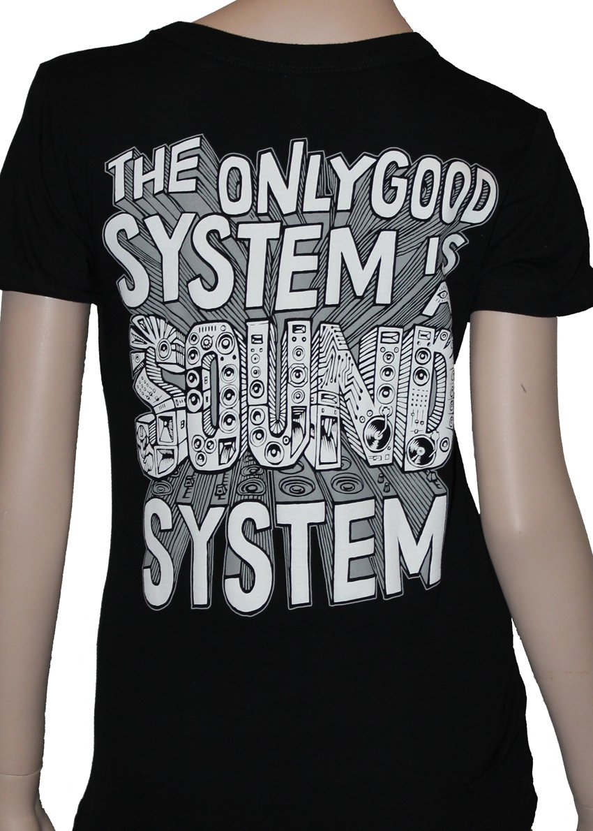 Alien DNA Only Good System dámské tričko černé bavlněné