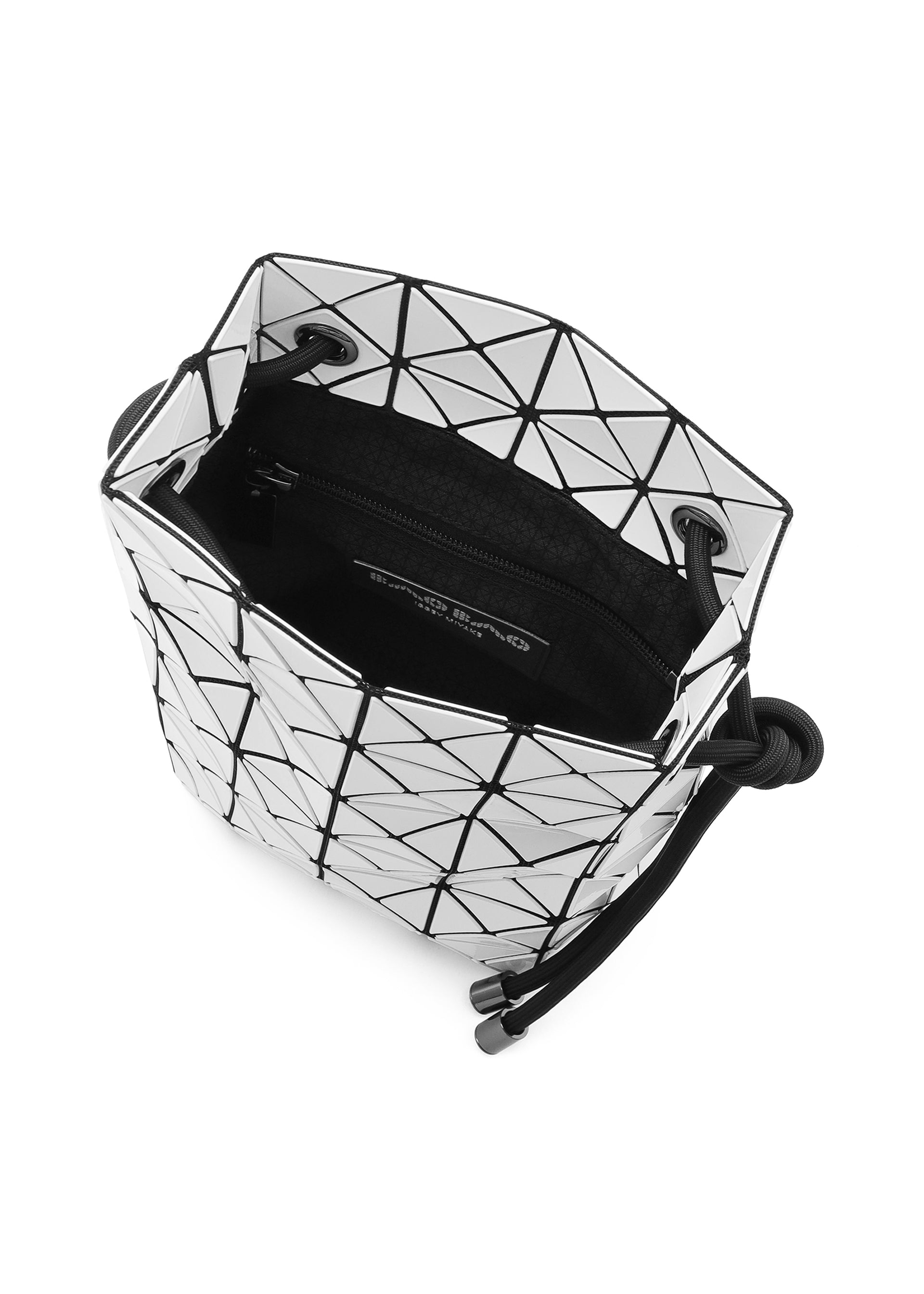 BAO BAO ISSEY MIYAKE WRING kabelka bílá enamel