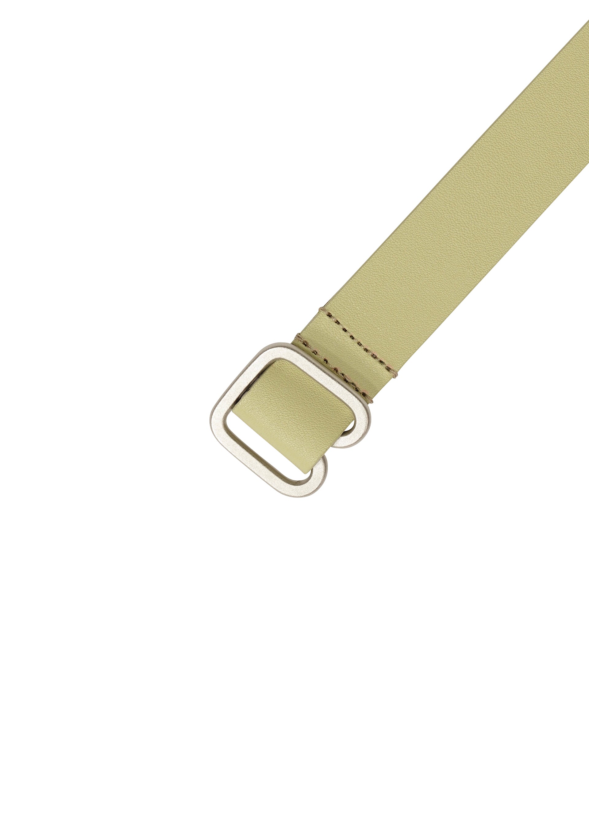 Issey Miyake Solid Leather Belt pásek černý kožený