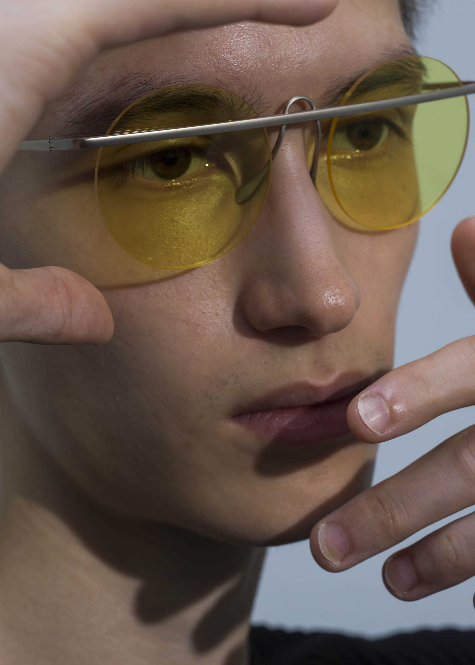 Issey Miyake Eyes IM-102 sluneční brýle zlaté