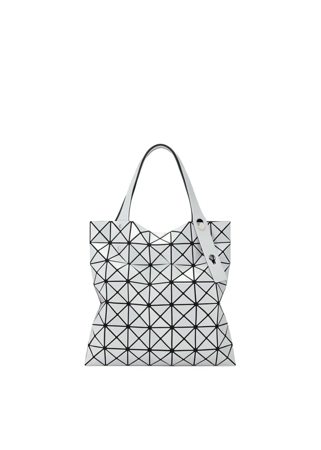 Issey Miyake Prism Gloss tote taška misty gray lesklá