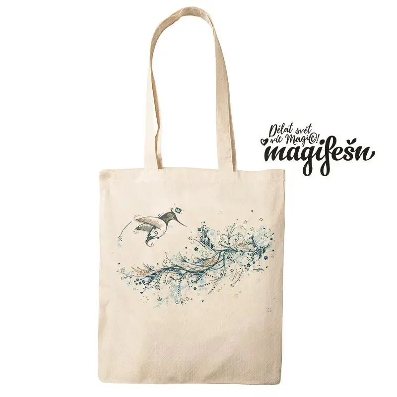 Magifešn FAIR TRADE Taška MEDIUM taška Kolibřík z recyklátu