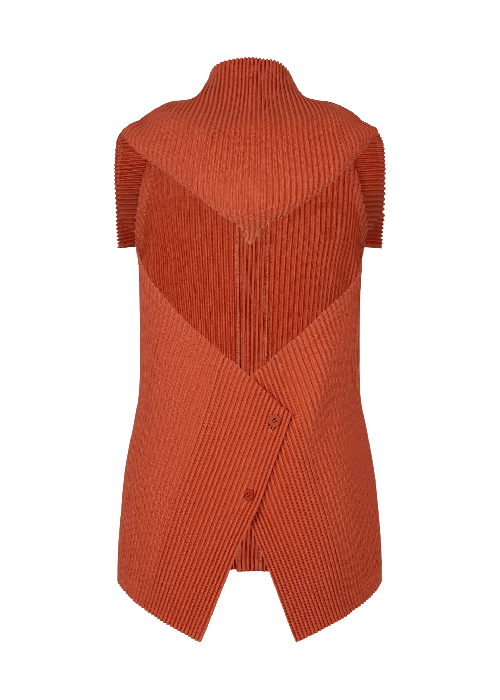 Issey Miyake Tailored Pleats 3 pánská vesta black skladová
