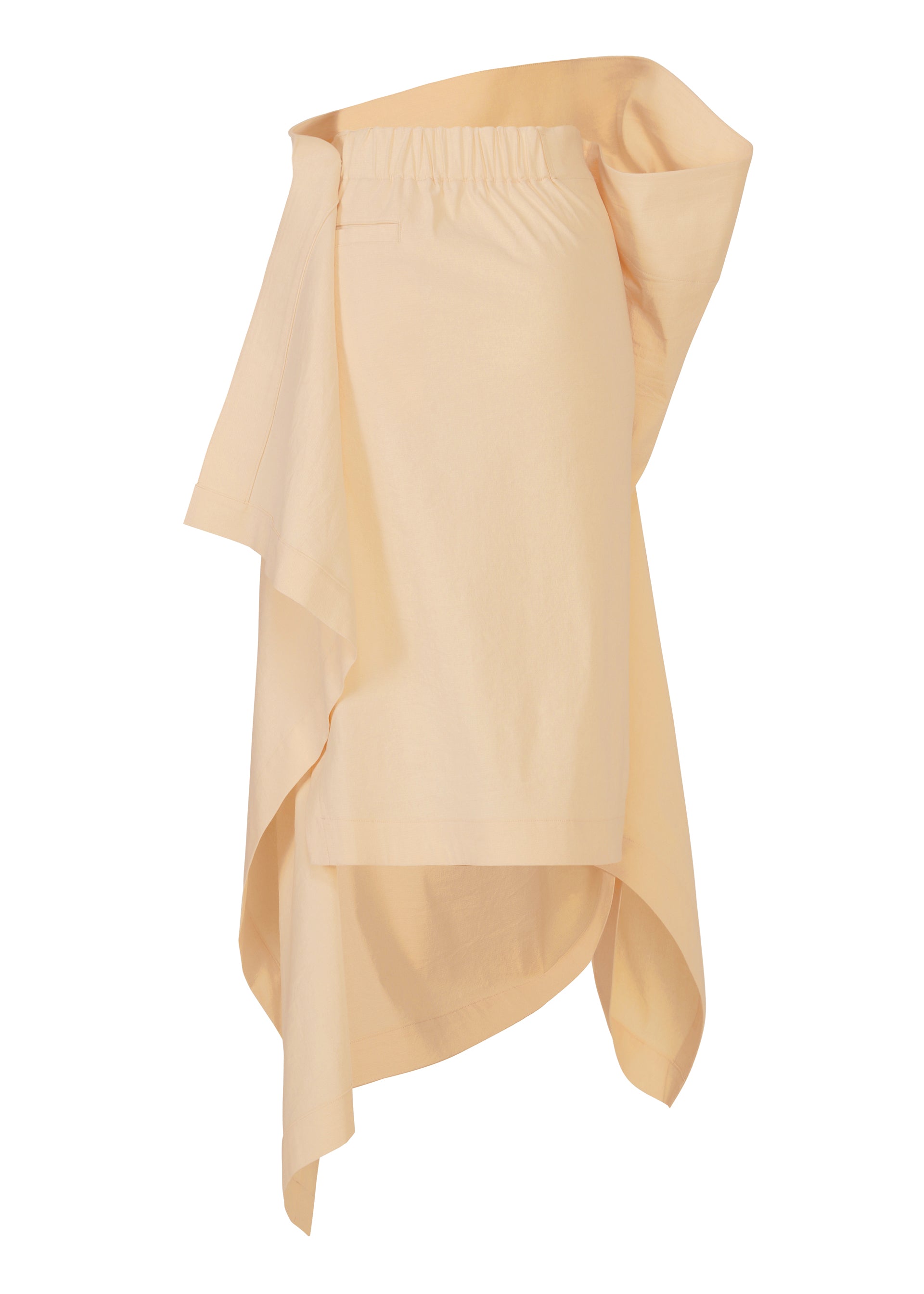 Issey Miyake Concealed IM61502 sukně bílá 2 washi