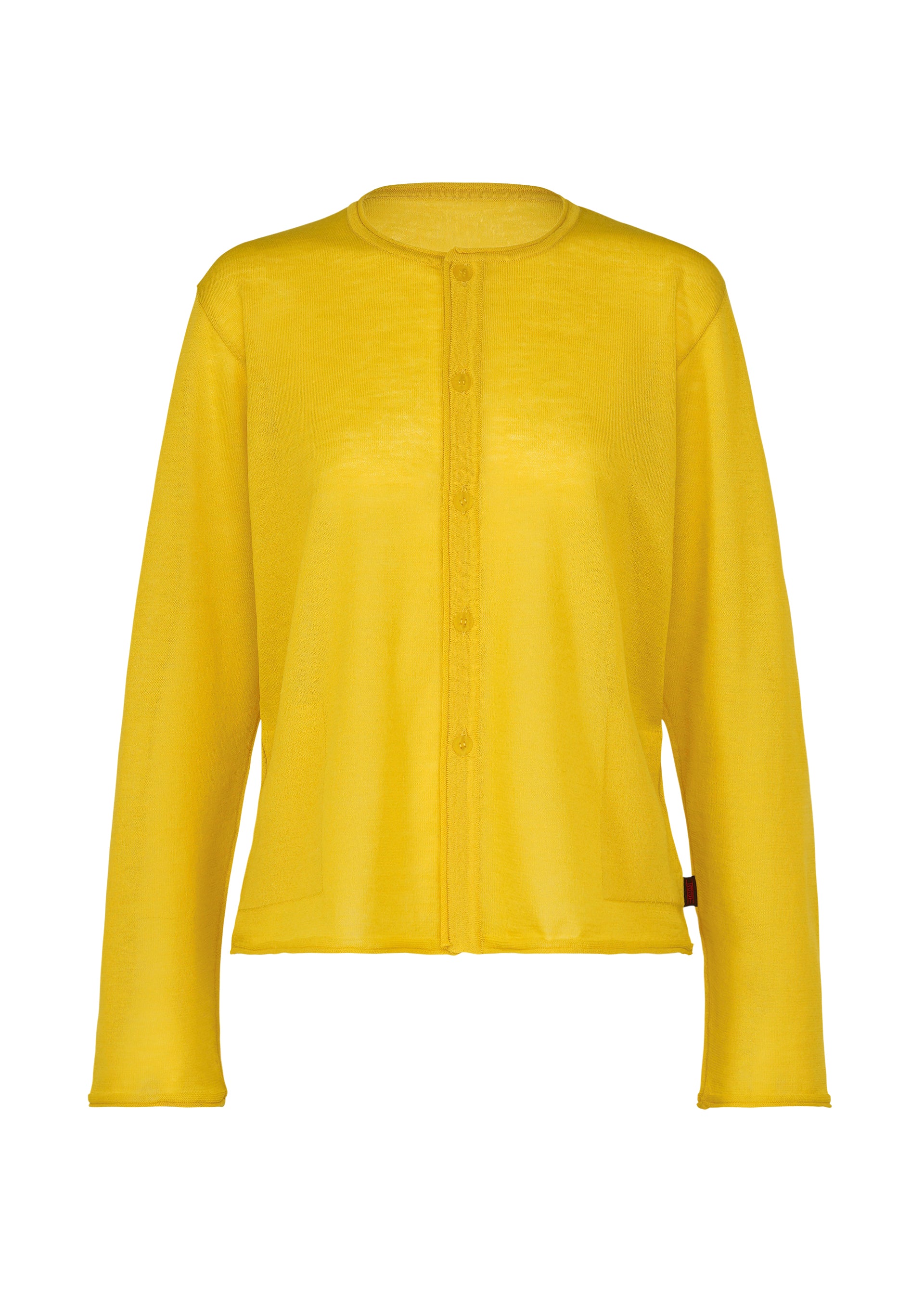 Issey Miyake Airy Pocket Layers kardigan písková