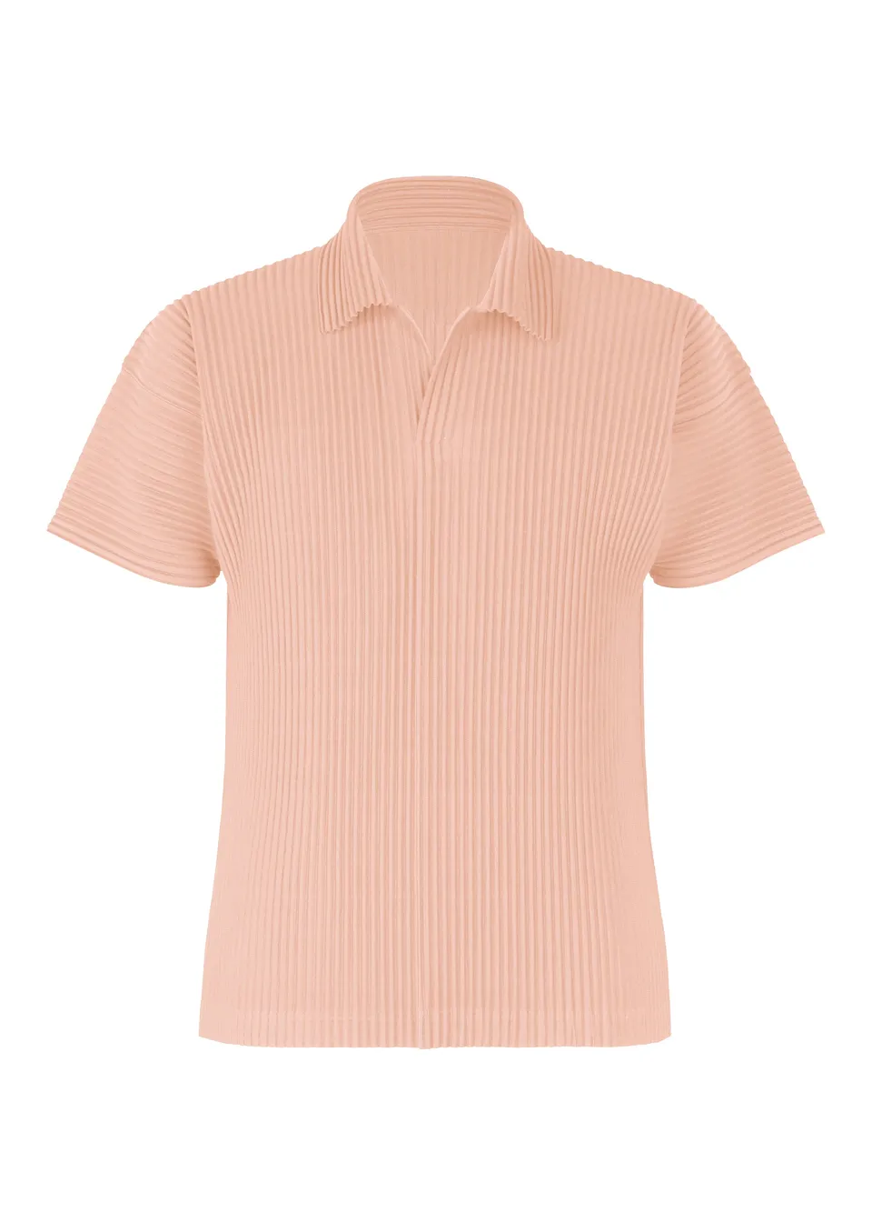 Issey Miyake Color Pleats 2 pánské polo vínové
