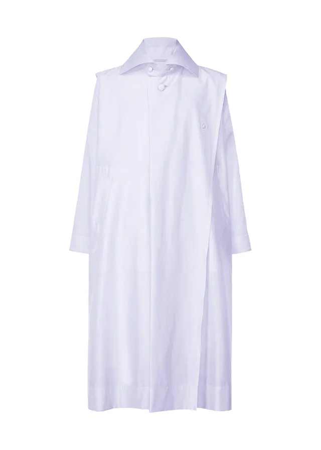 Issey Miyake Homme Plissé Crystalline kabát modrý