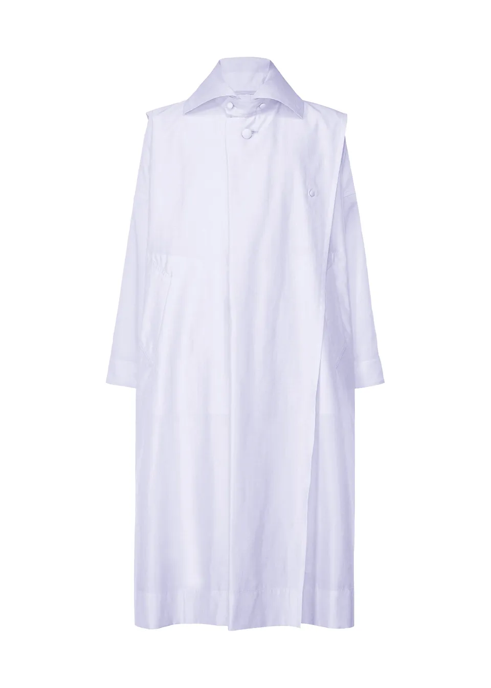 Issey Miyake Homme Plissé Crystalline kabát modrý