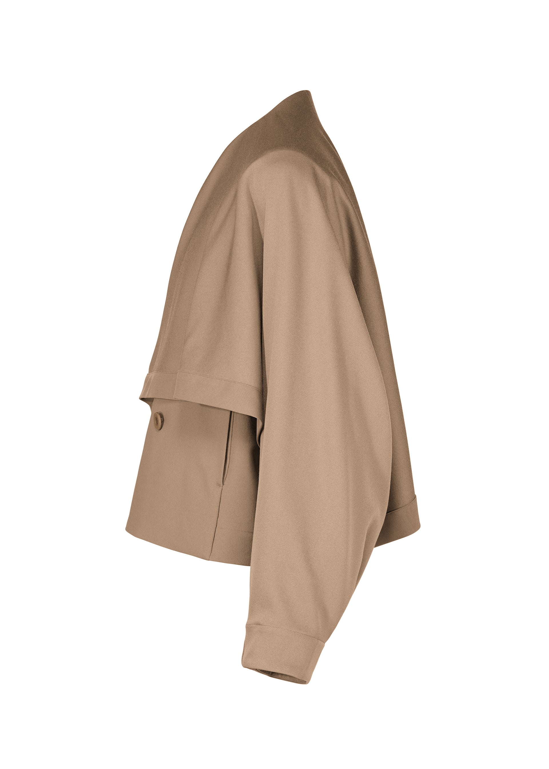 Issey Miyake IM Men Front Back bunda černá vel. 2 vlněná