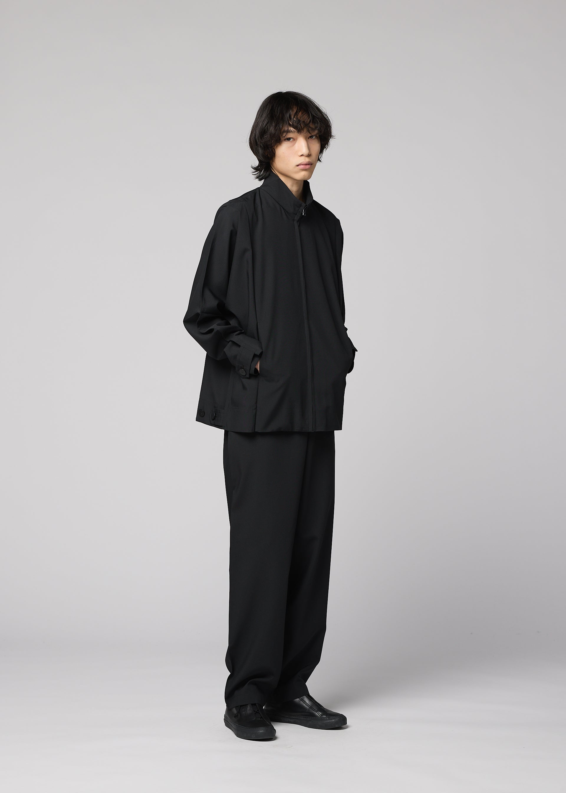 Issey Miyake Flat Black kalhoty black 2 skládací