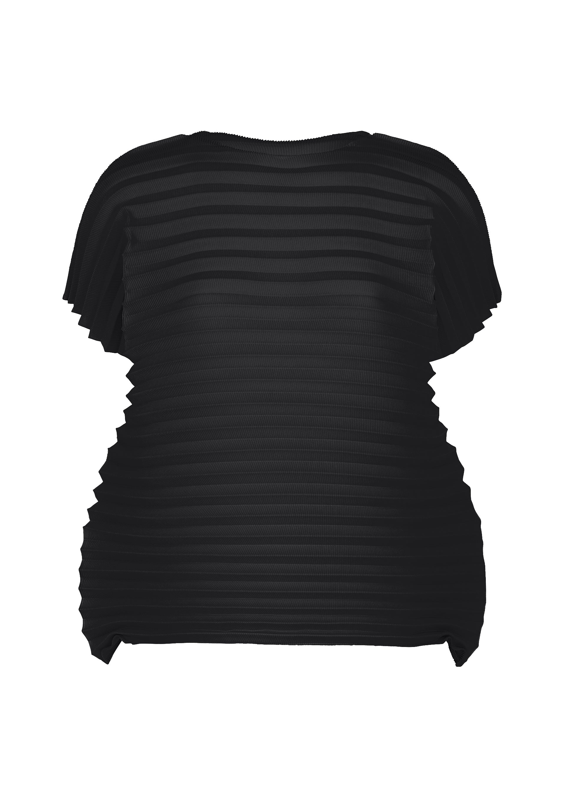 Issey Miyake Accordion Stretch Pleats top rose pink