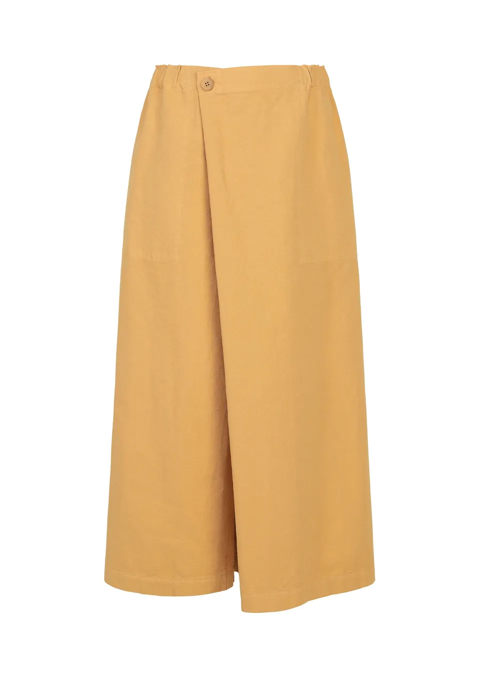 me Issey Miyake Pina Cloth kalhoty yellow beige