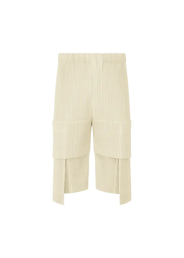 Homme Plissé Issey Miyake Multi-Pocket kraťasy White 2