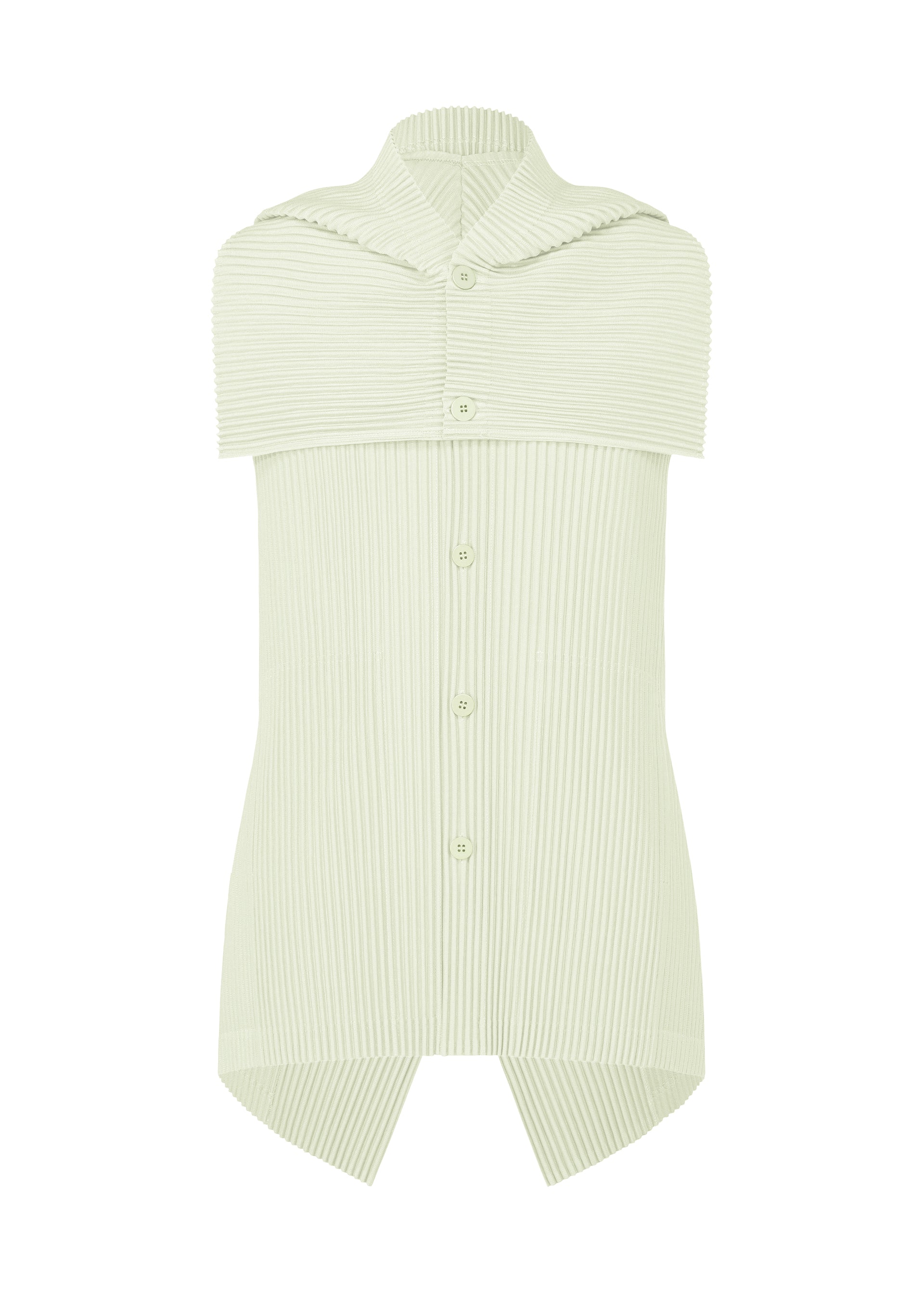 Issey Miyake Tailored Pleats 3 pánská vesta black skladová