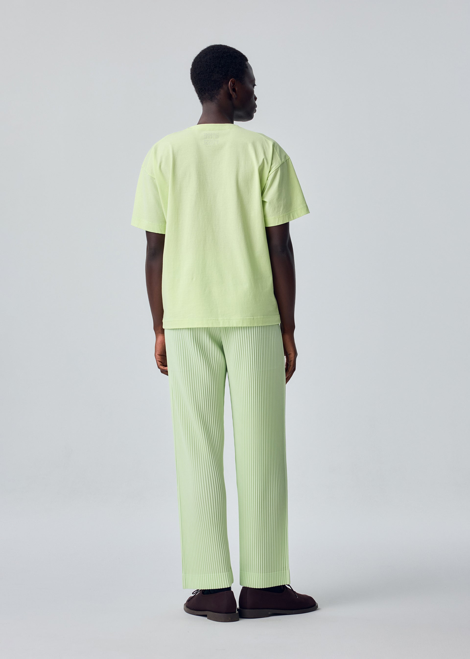 Issey Miyake Hard Twist Jersey pánské tričko černé