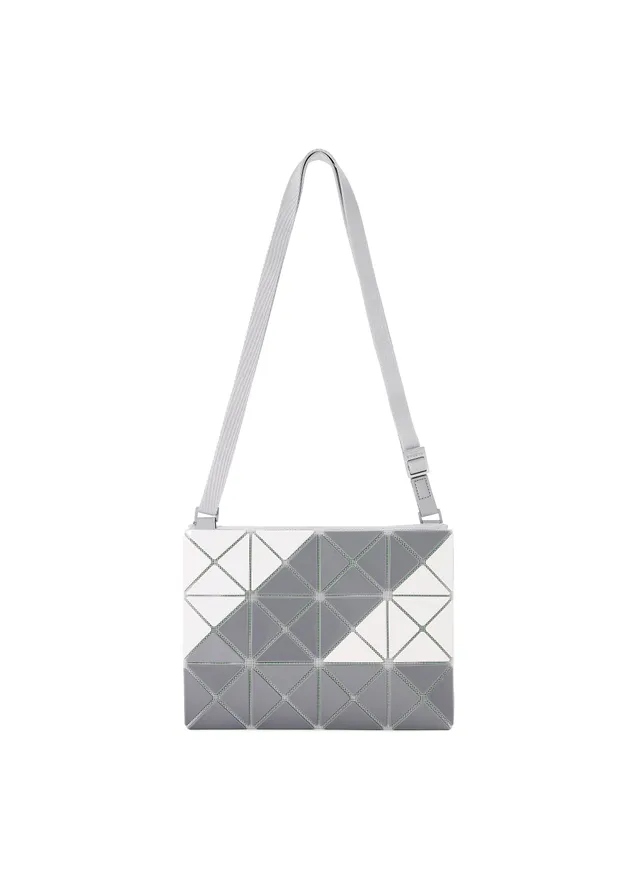 Issey Miyake Sign kabelka přes rameno šedá grafická