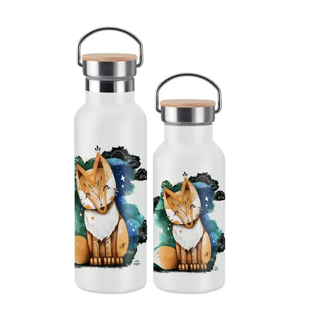 Magifešn Sama sebou termoska 500 ml bílá