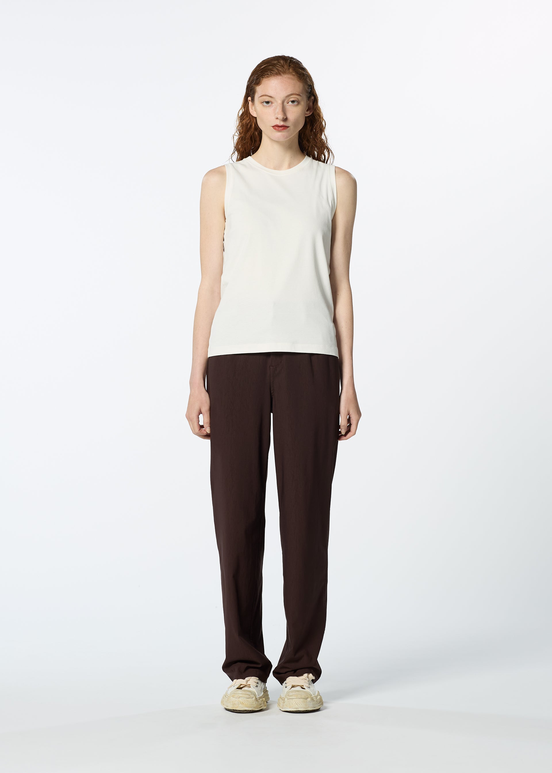 Issey Miyake HaaT CP Jersey Basic tílko bílé 2