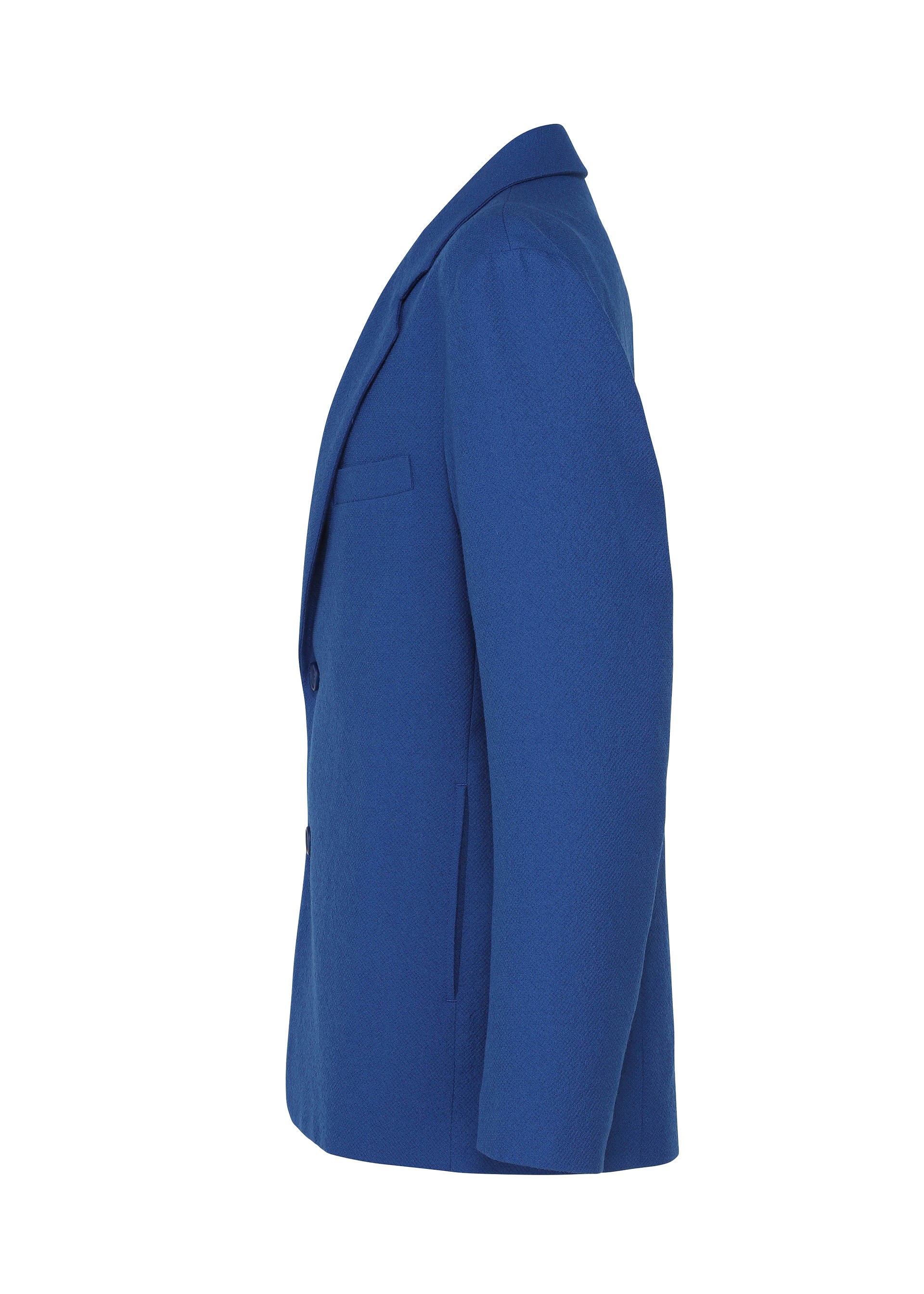 Issey Miyake Shrink Wool bunda černá 2 vlna