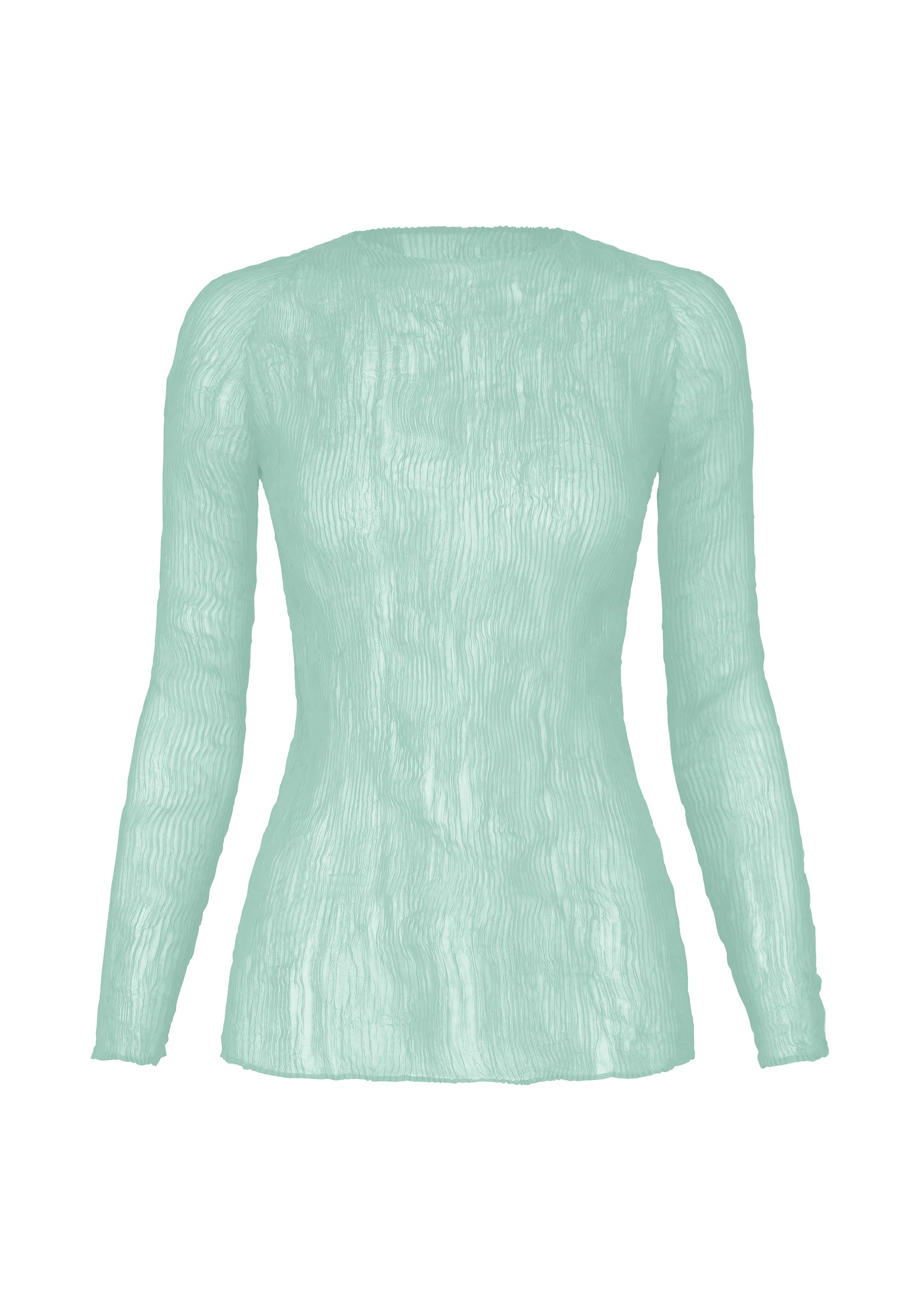 Issey Miyake Chiffon Twist IM63FJ415 top Gray 2 šifon
