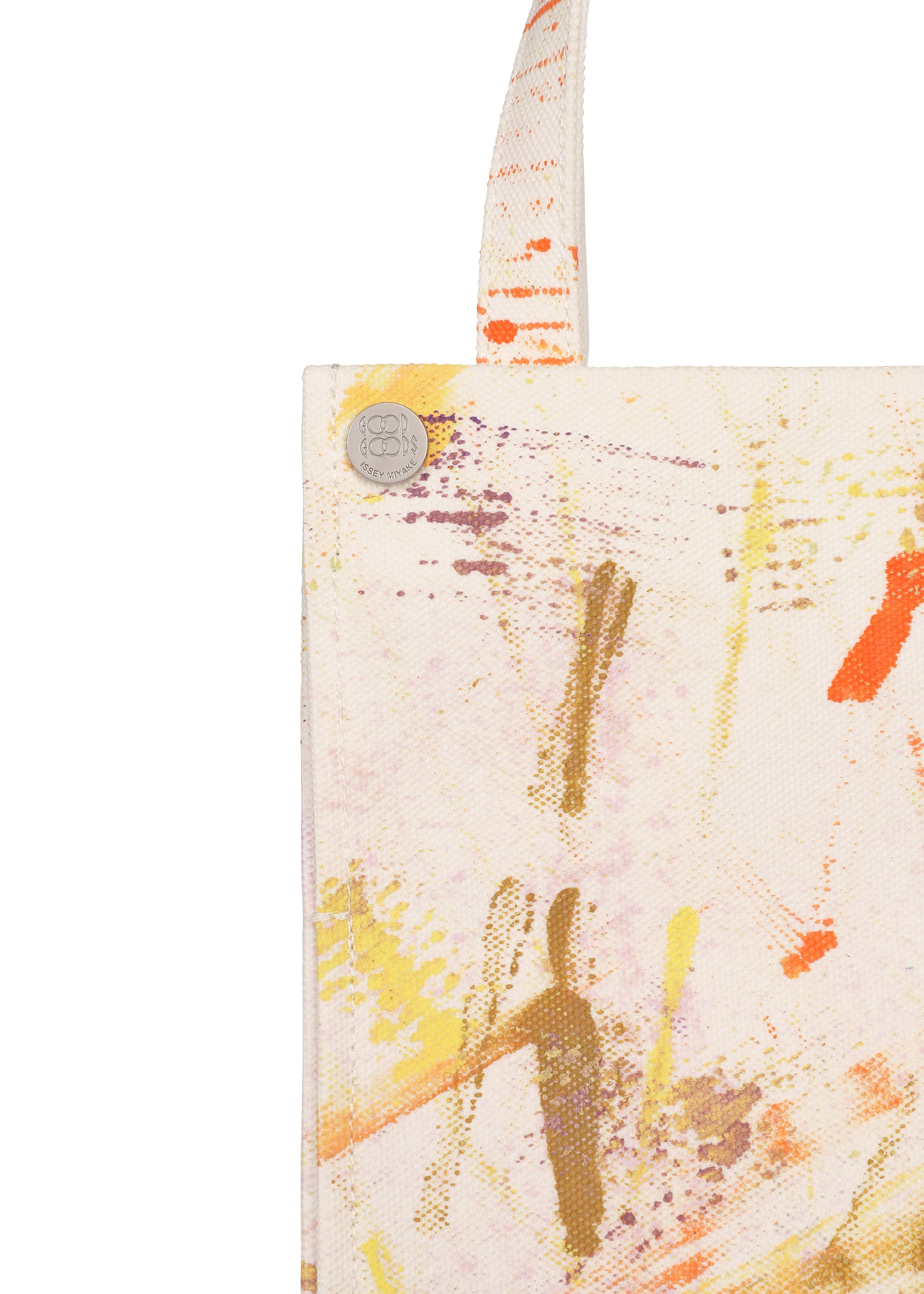 Good Goods Issey Miyake Good Printer tote orange