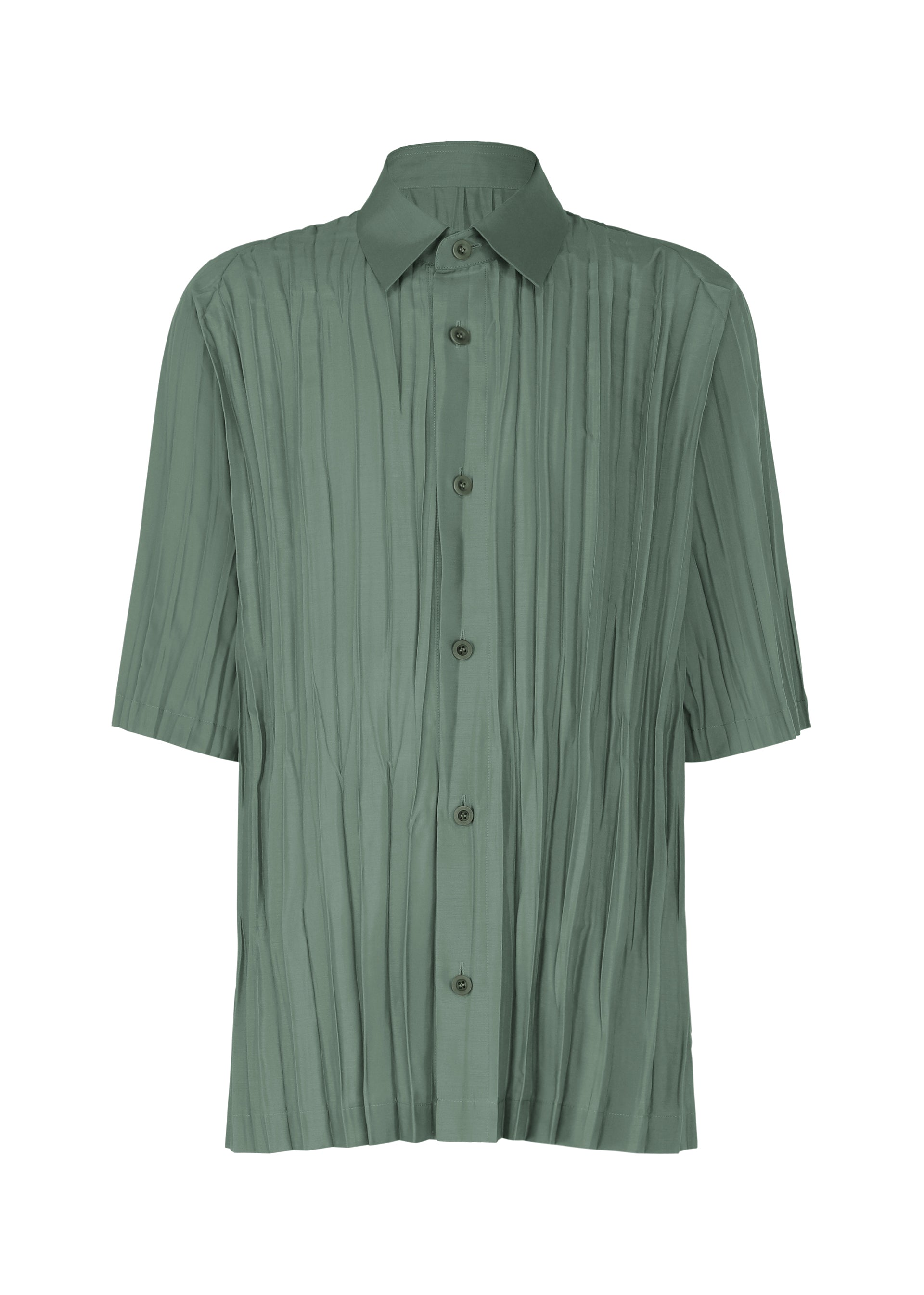 Issey Miyake IM Men Wrinkle košile off-white
