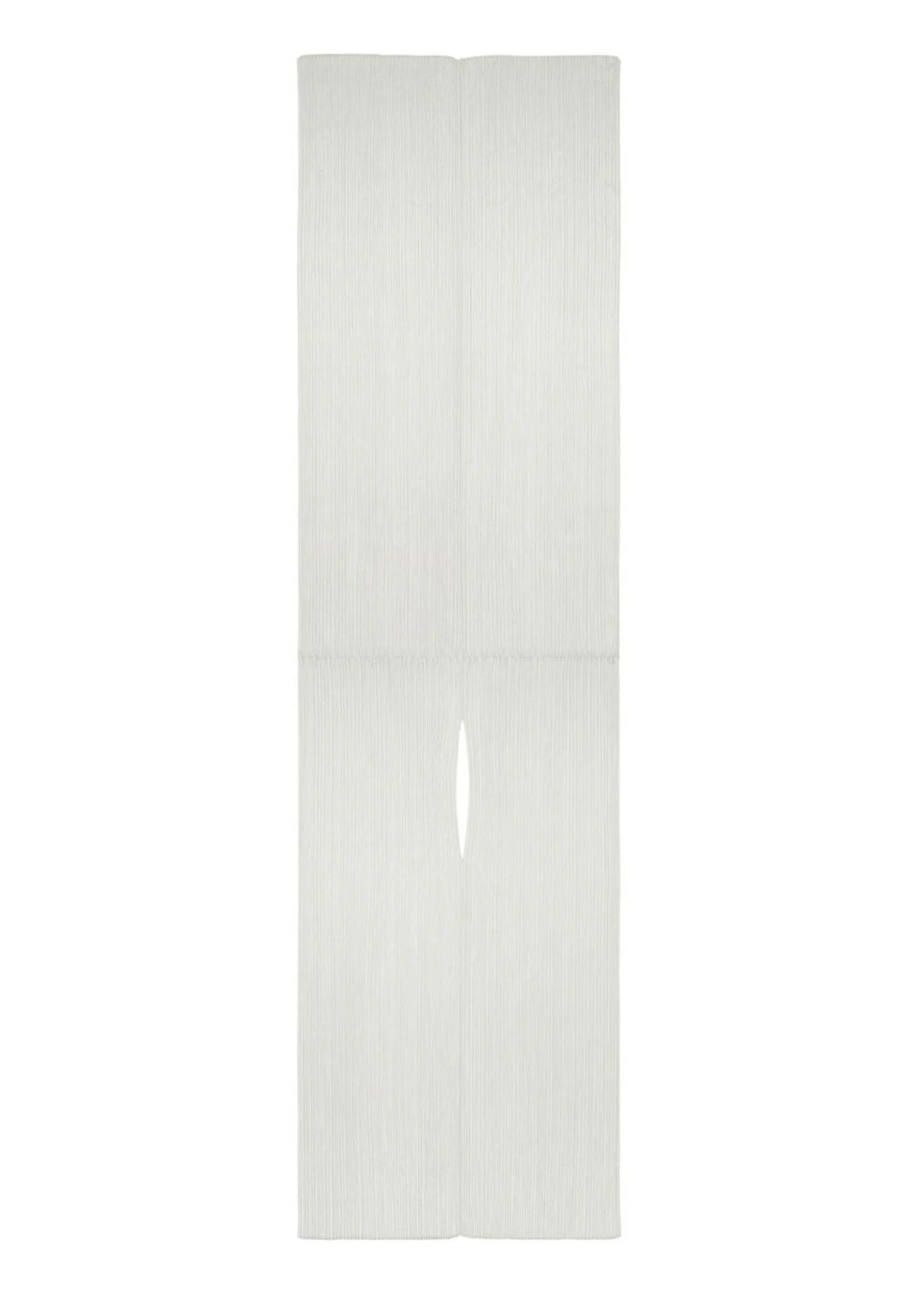 Issey Miyake Pleats Please Basic Madame-T štóla white plisé