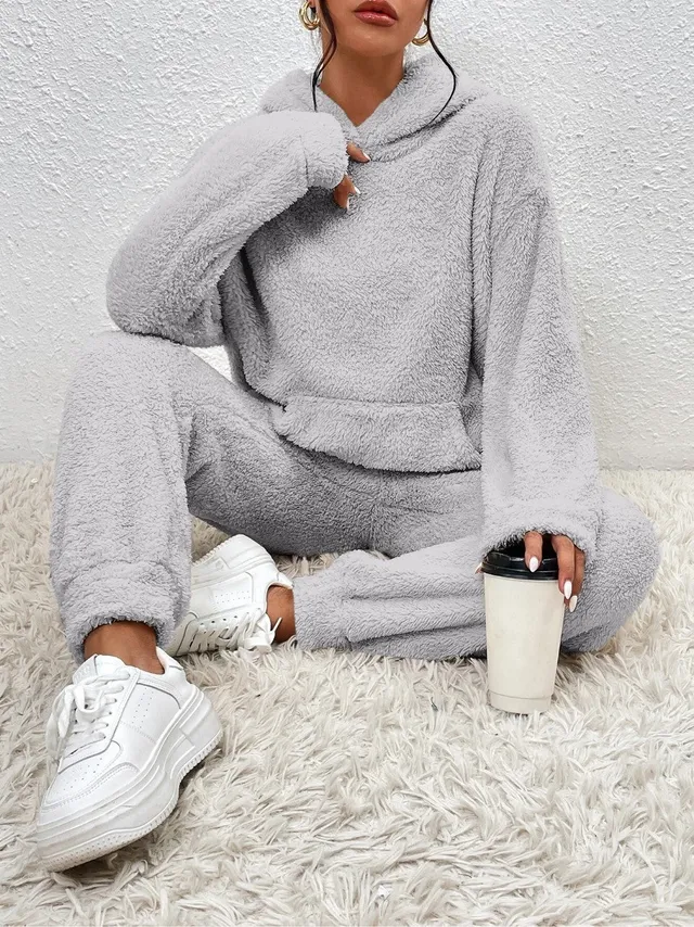Norielle cocooning souprava oversize šedá 2dílná