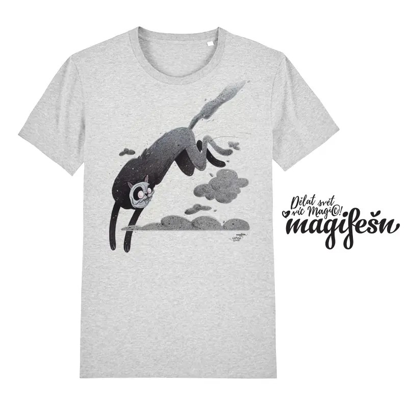 Magifešn XY Cool Cat tričko bio unisex