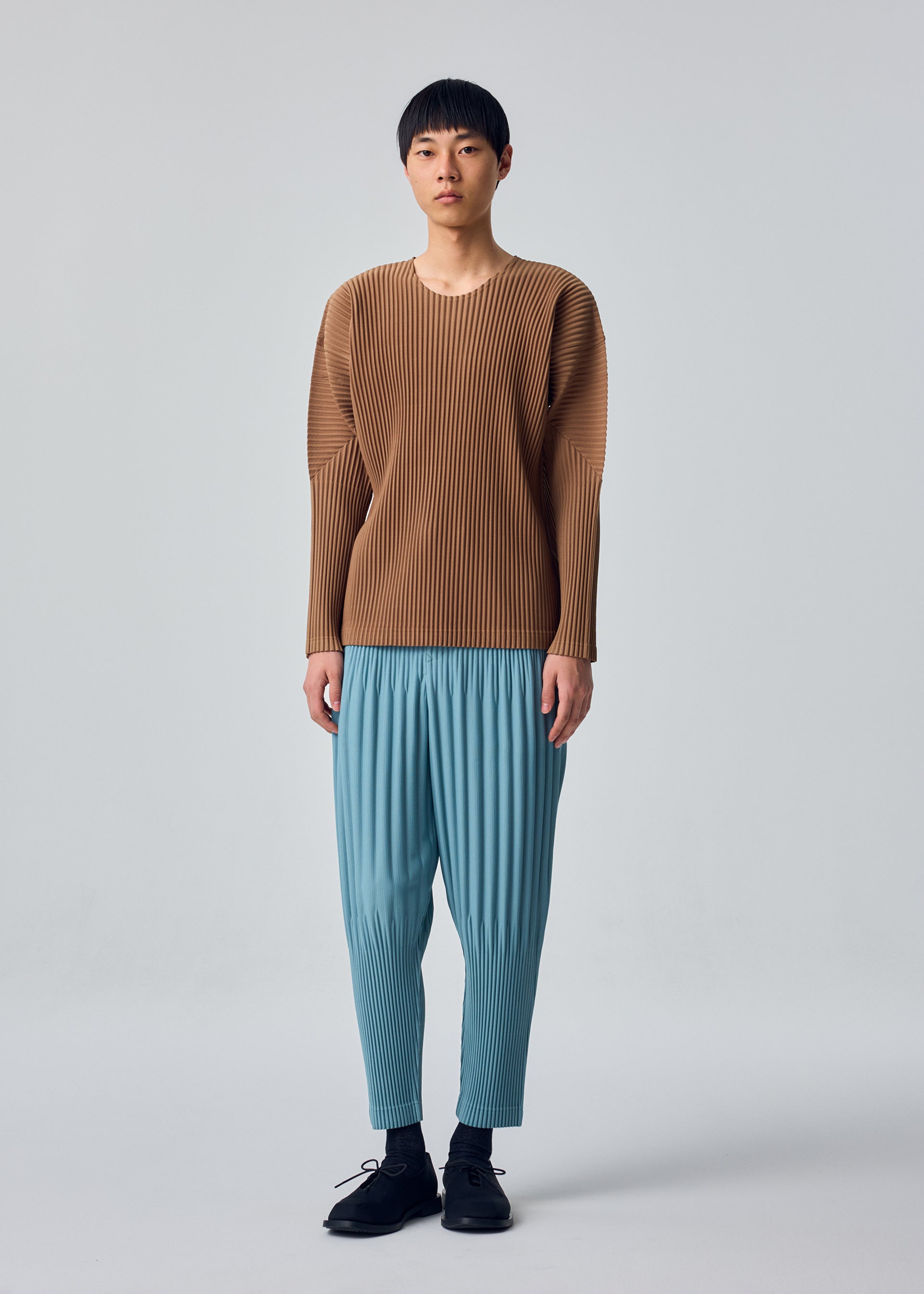 Issey Miyake Color Pleats 2 triko šedé vel. 2