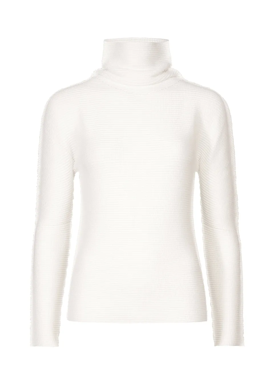 Issey Miyake Knit Stretch Pleats top černý rolák
