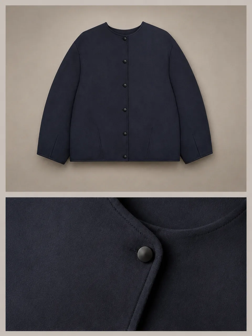 AURELIA & ZWEI FRAUEN Belgijka kalhoty dark navy