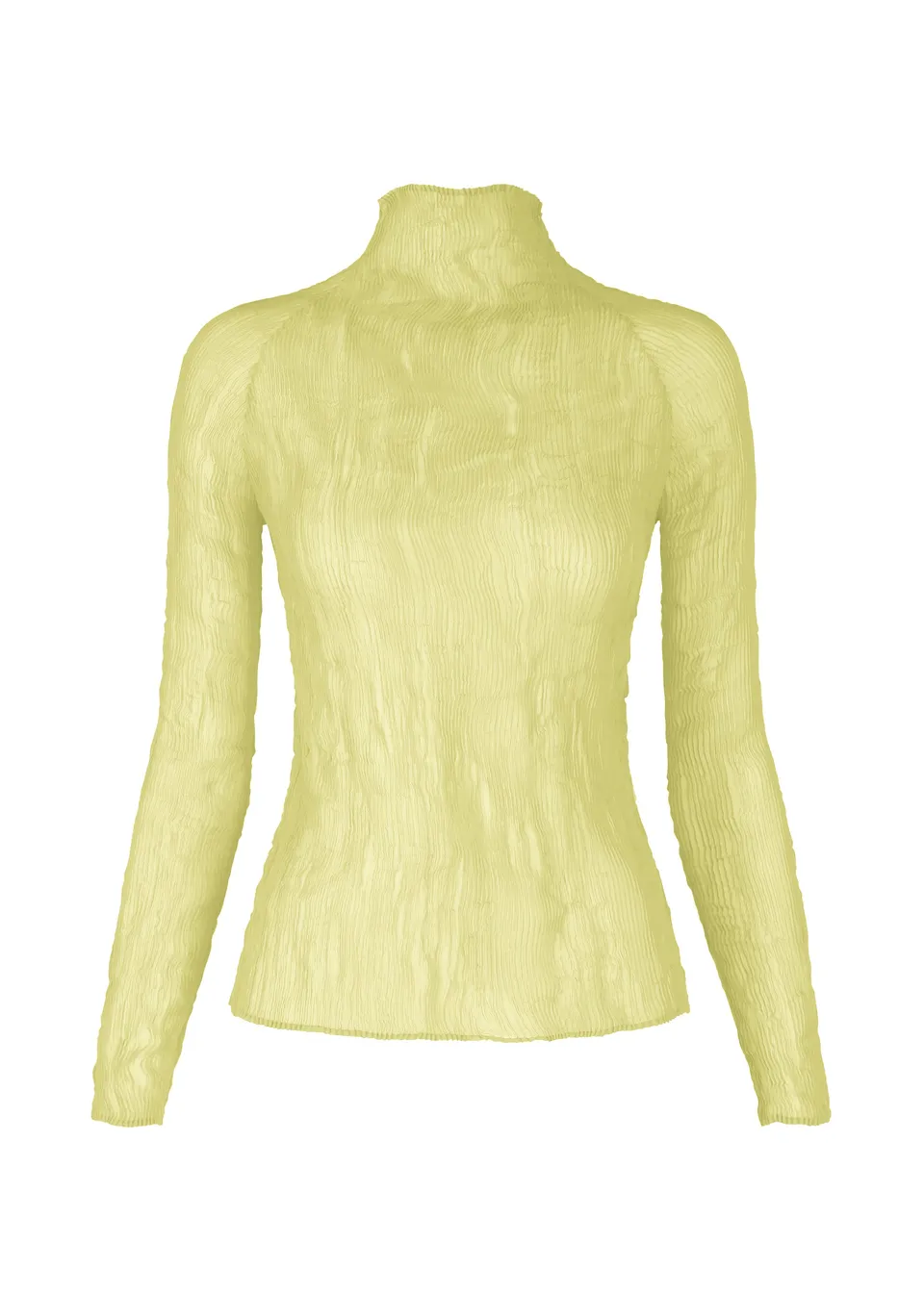 Issey Miyake Chiffon Twist 1 dámský top dull cream průsvitný