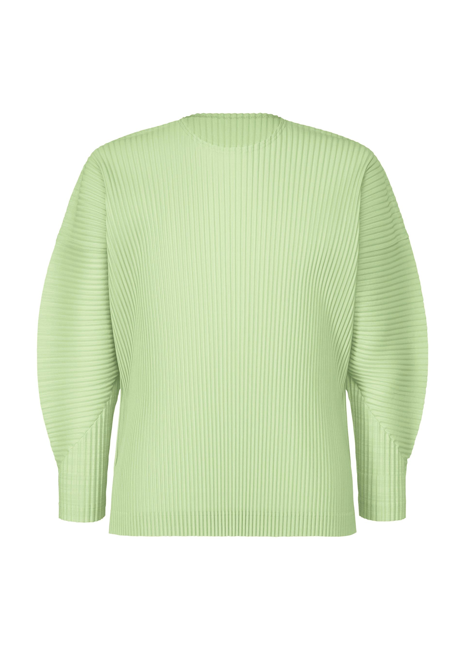Homme Plissé Issey Miyake Agave Mesh top světle šedý
