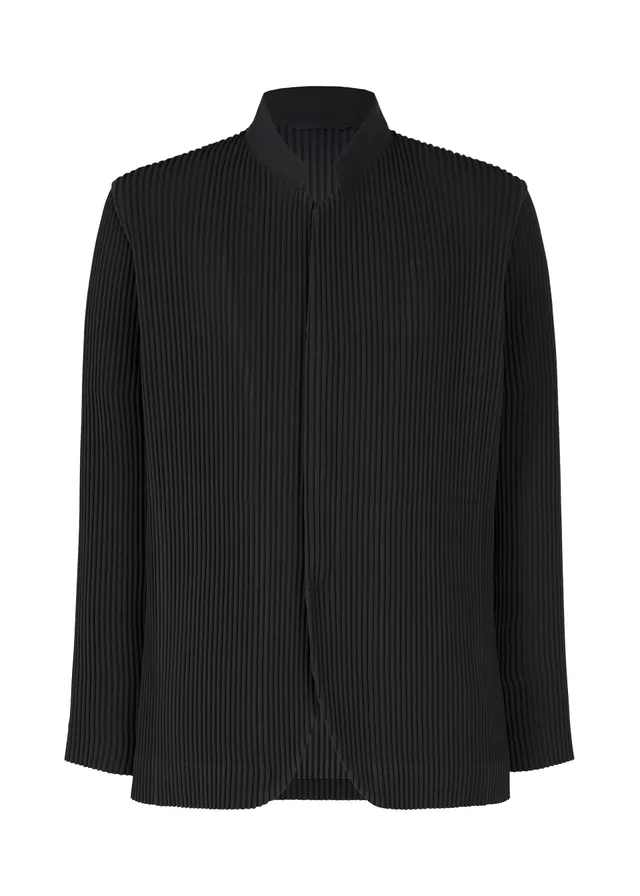 Issey Miyake Tuxedo Pleats sako černé vel. 3 splývavé