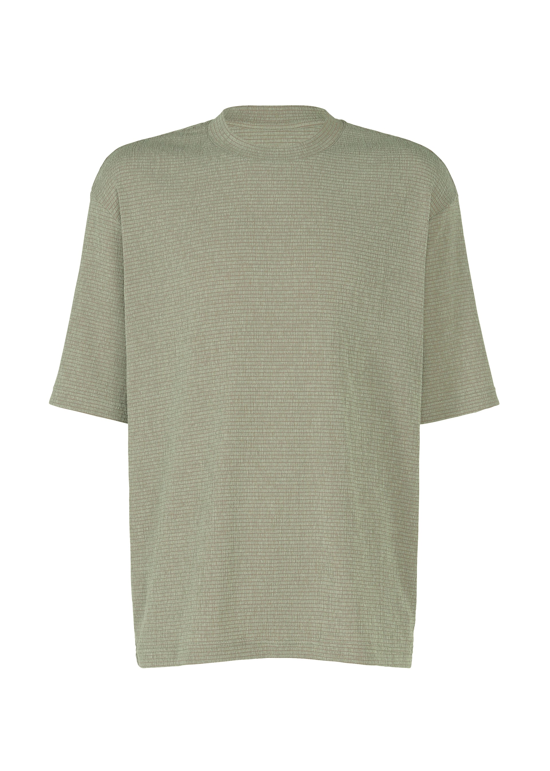 Issey Miyake Shrink Stretch T tričko tmavě hnědé vel. 2