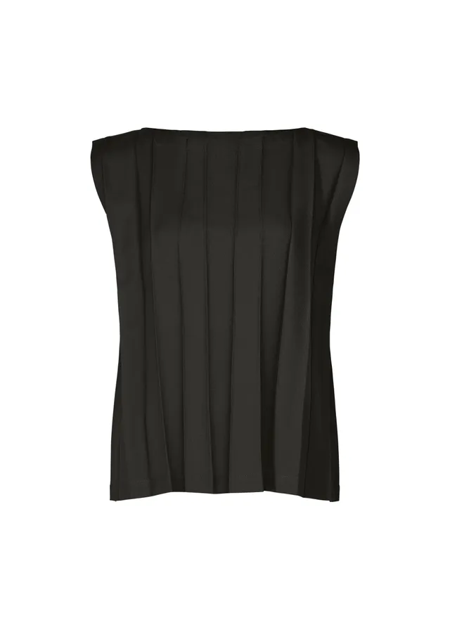 Issey Miyake Cross Pleats plisovaný top bez rukávů