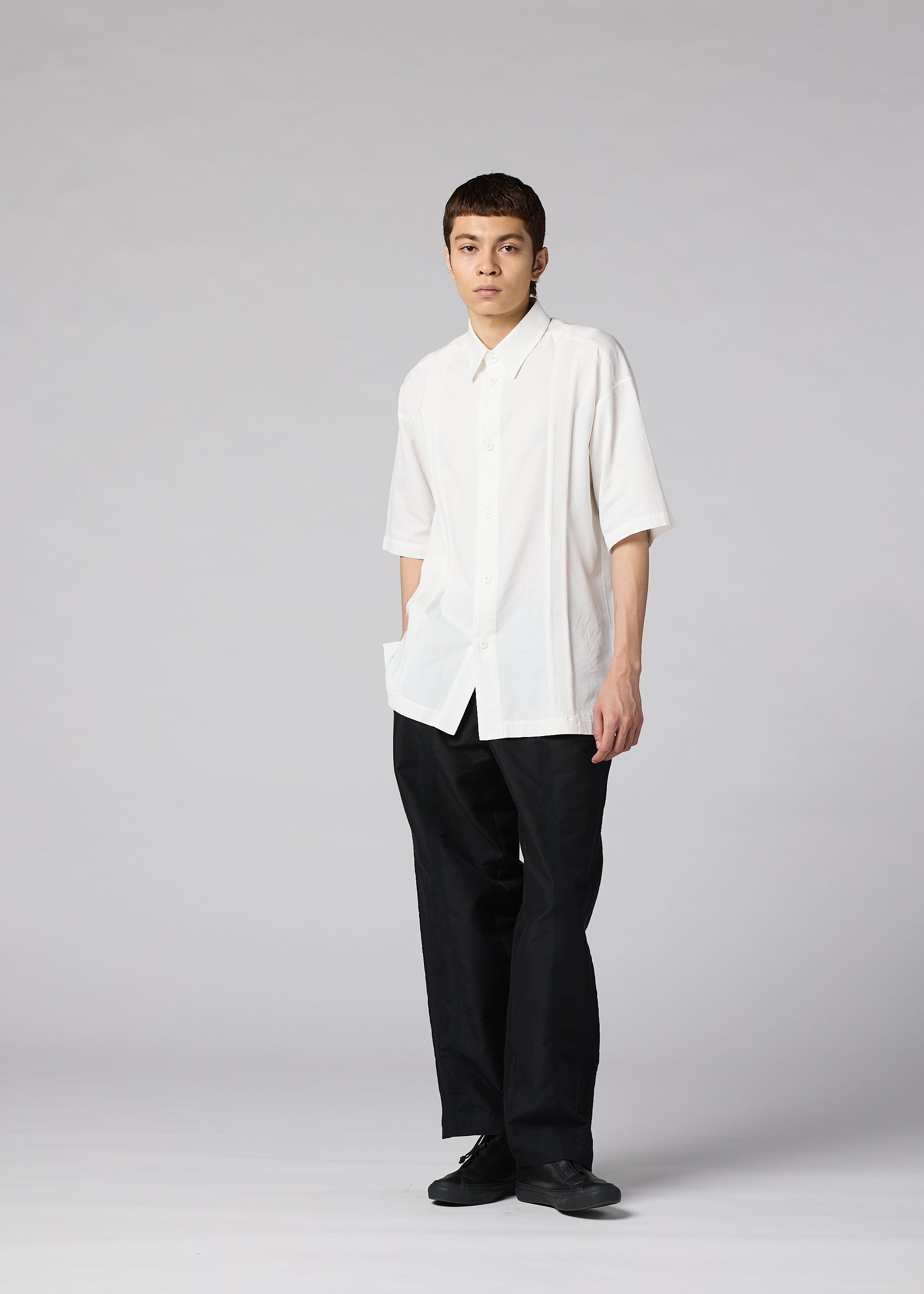 Issey Miyake Clay košile bílá vel. 2 bavlněná