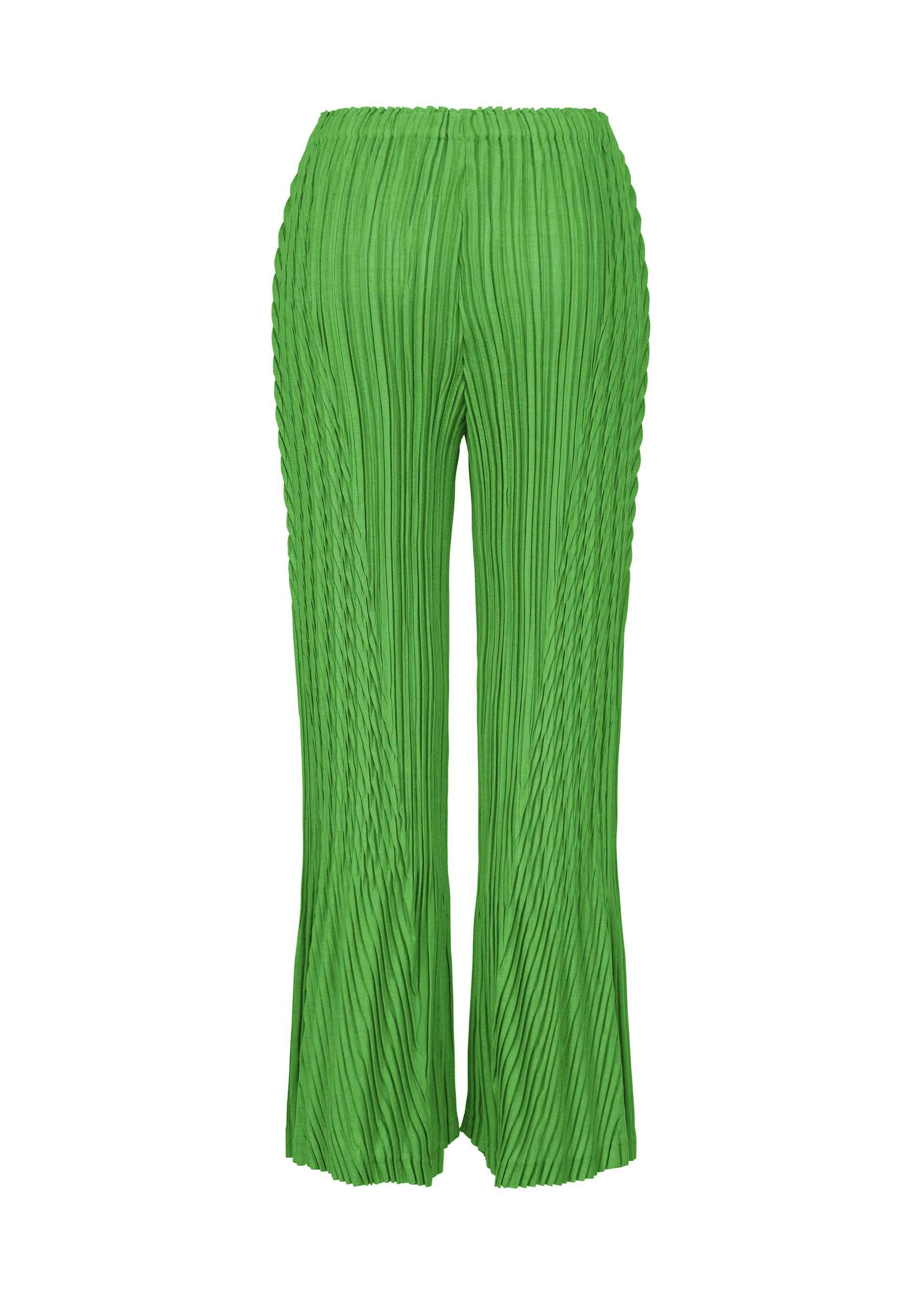 Issey Miyake Unfurling Pleats kalhoty zelené vel. 2 šikmé