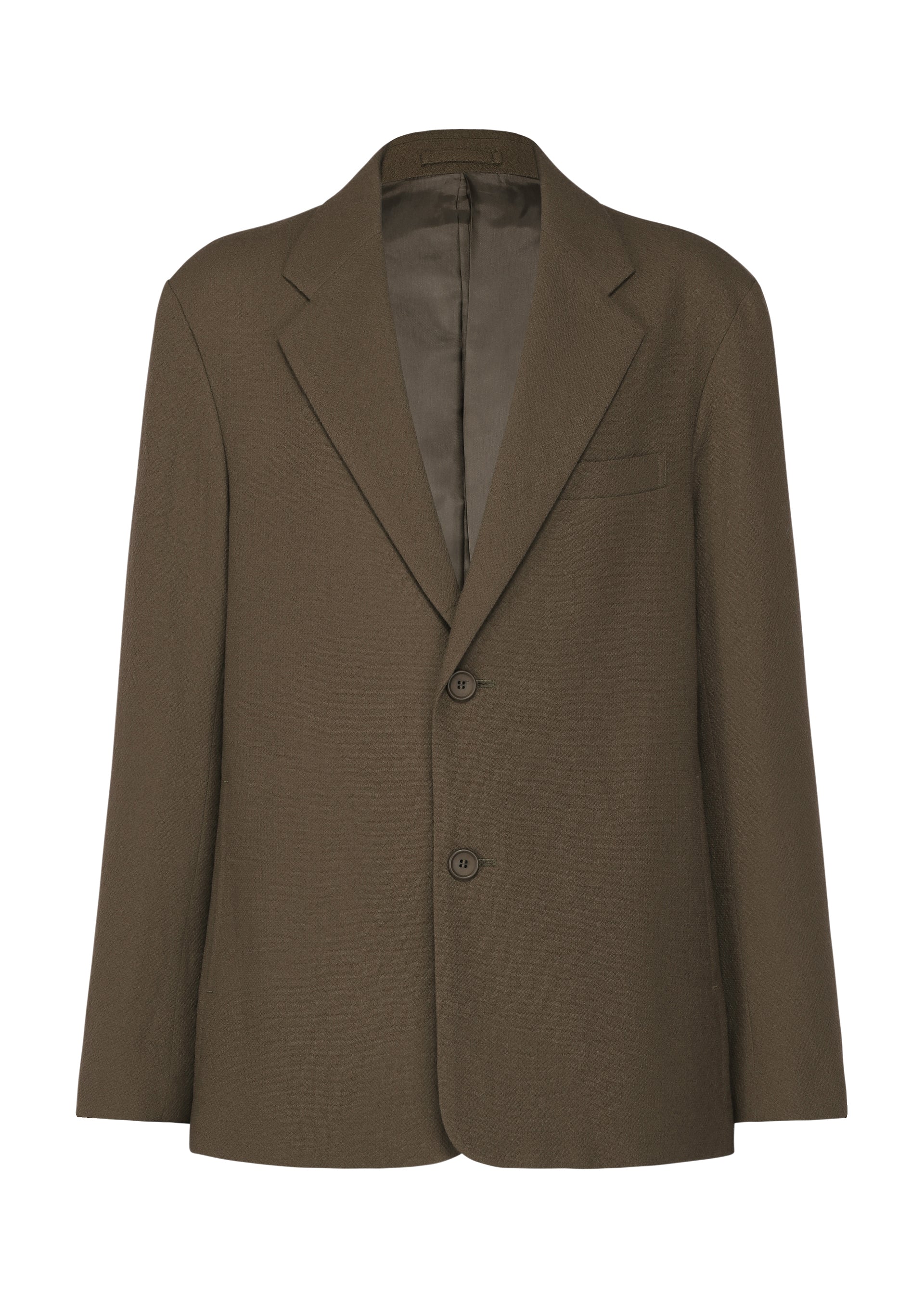 Issey Miyake Shrink Wool bunda černá 2 vlna