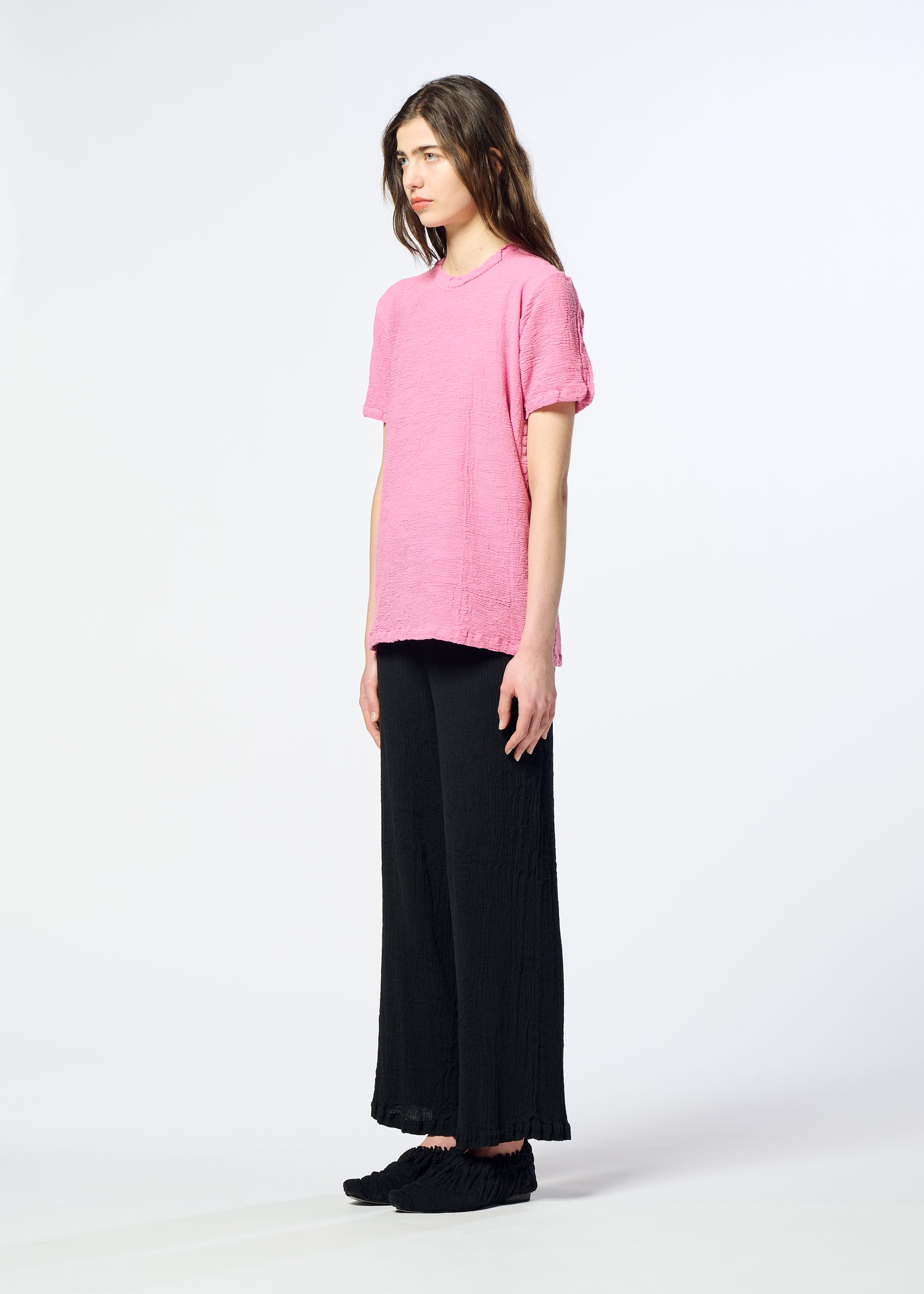 Issey Miyake KYO CHIJIMI tunika ivory