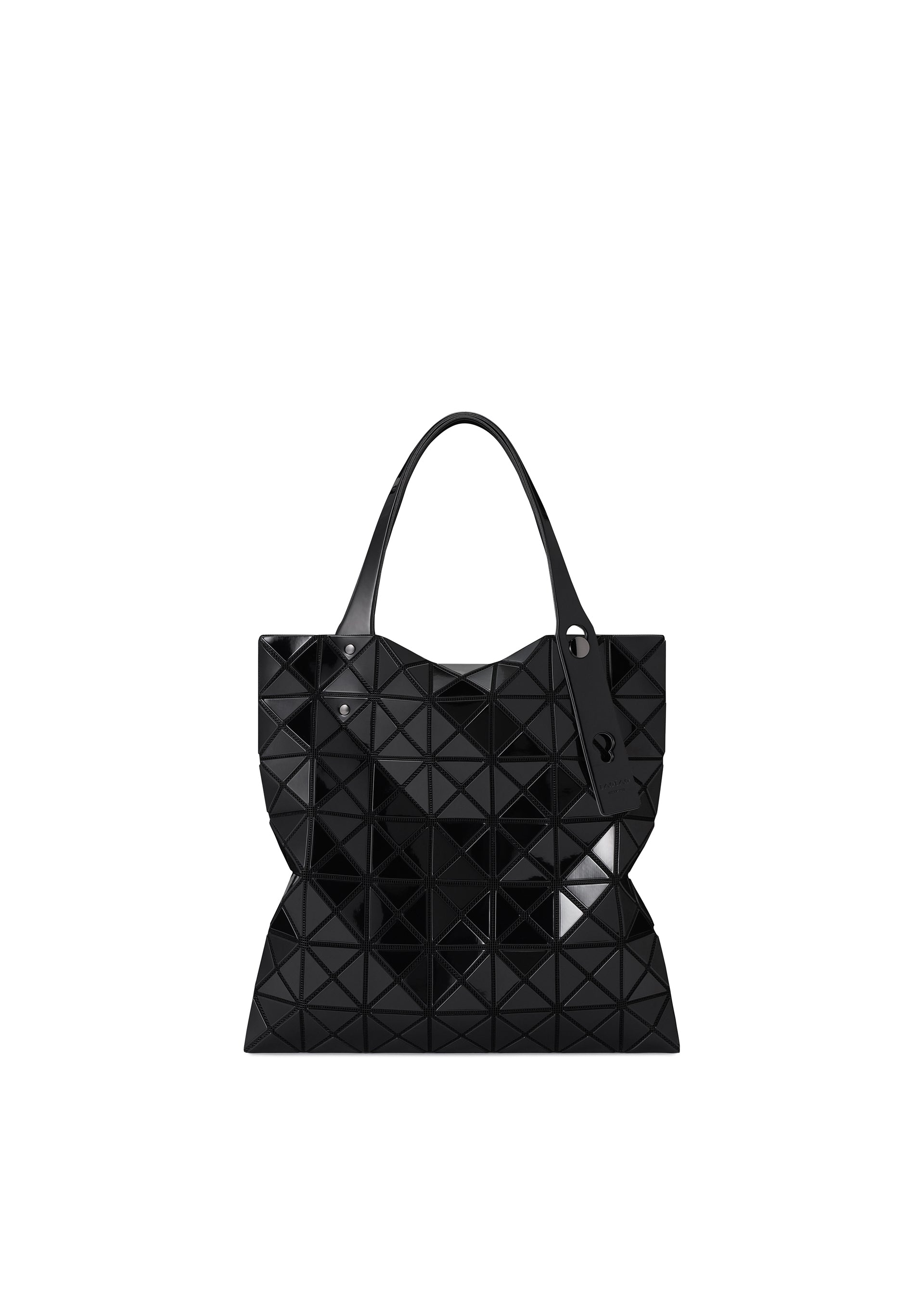 Issey Miyake Prism tote bílý geometrický