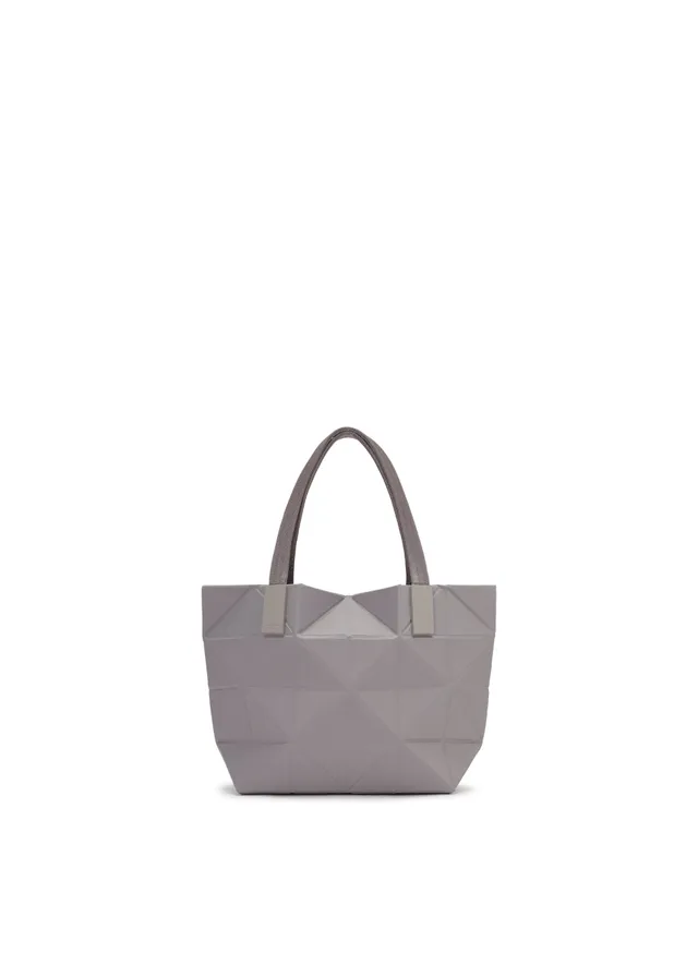 Issey Miyake Track tote bag šedá nylonová
