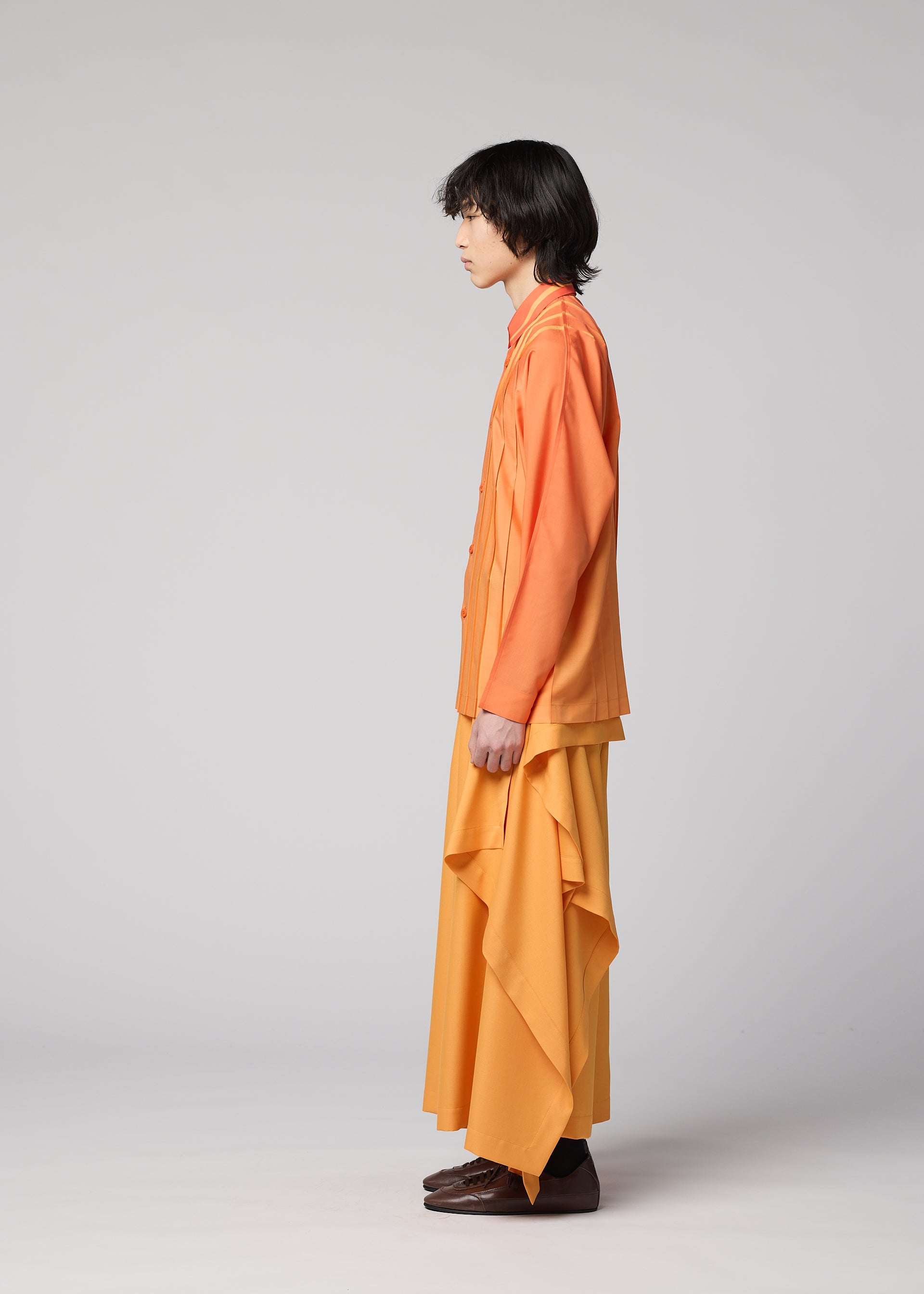 Issey Miyake DAWN RAY SHIRT košile černá vel. 2