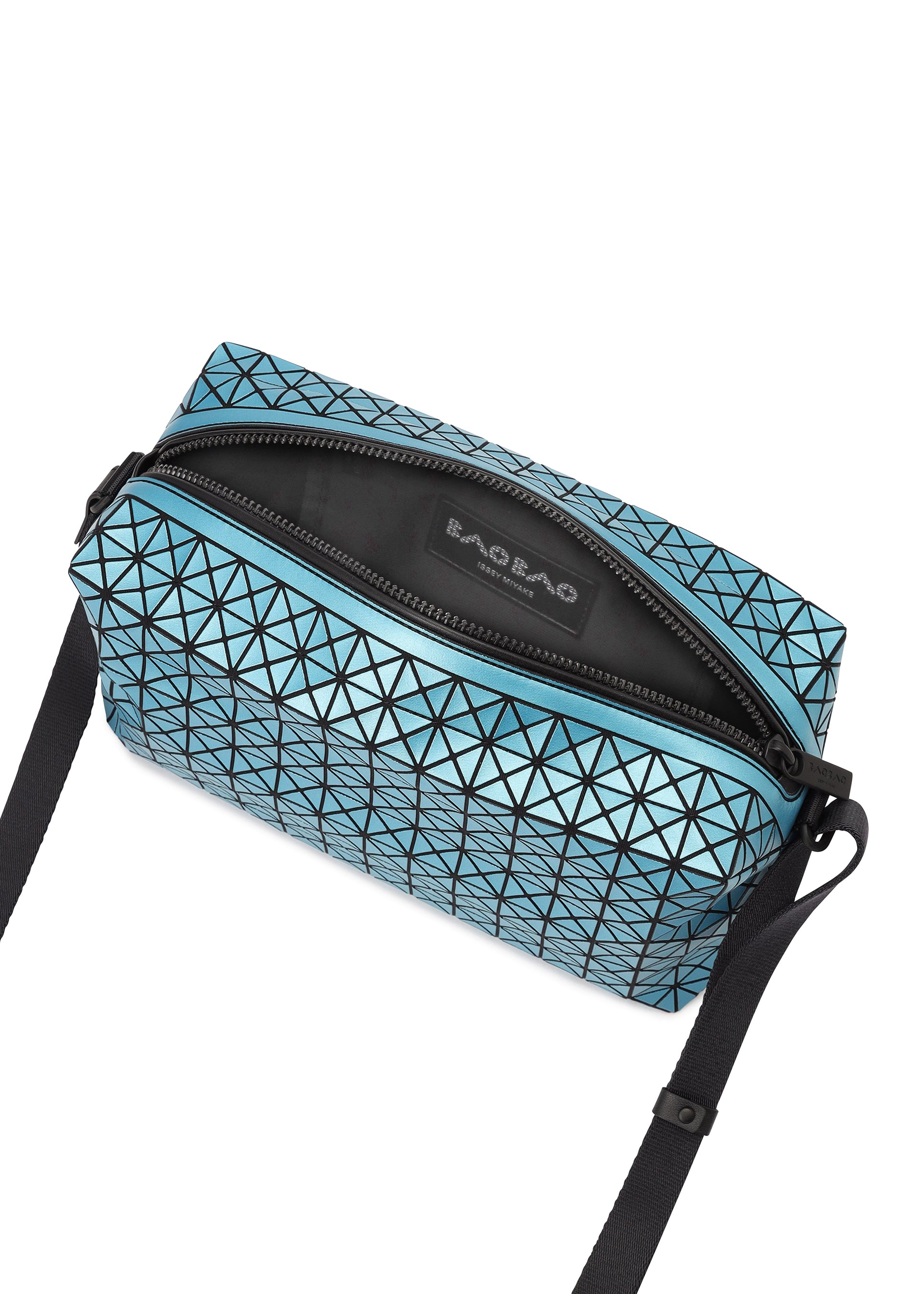 Bao Bao Issey Miyake Saddle Bag Metallic bronzová