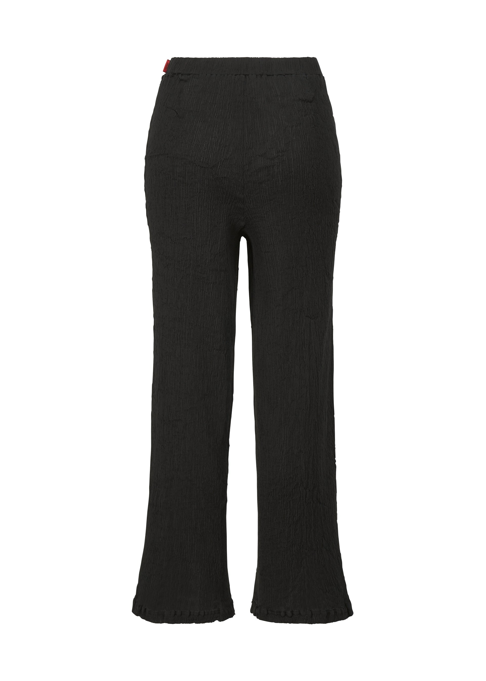 Issey Miyake Kyo Chijimi Basic kalhoty bílé široké