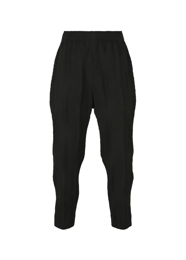Issey Miyake TYPE-W 009-2 kalhoty černé vel. 3 strečové